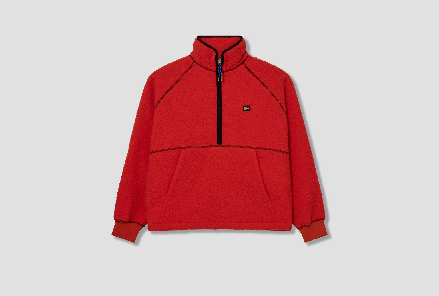 CASENTINO 1/2 ZIP FLEECE EMBROIDERY DR2A1Z 25884-01 Orange