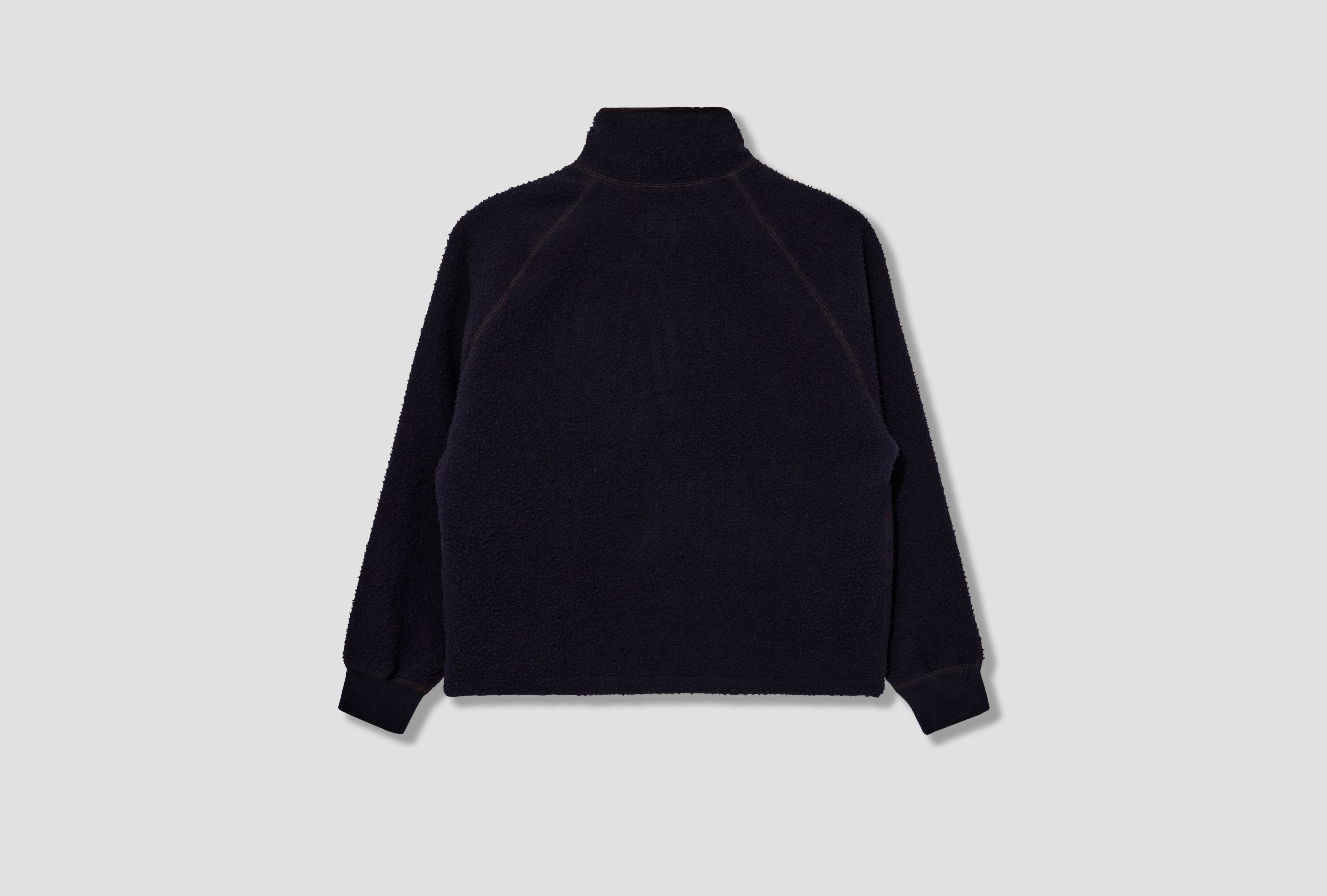 CASENTINO 1/2 ZIP FLEECE EMBROIDERY DR2A1Z 25884-02 Navy