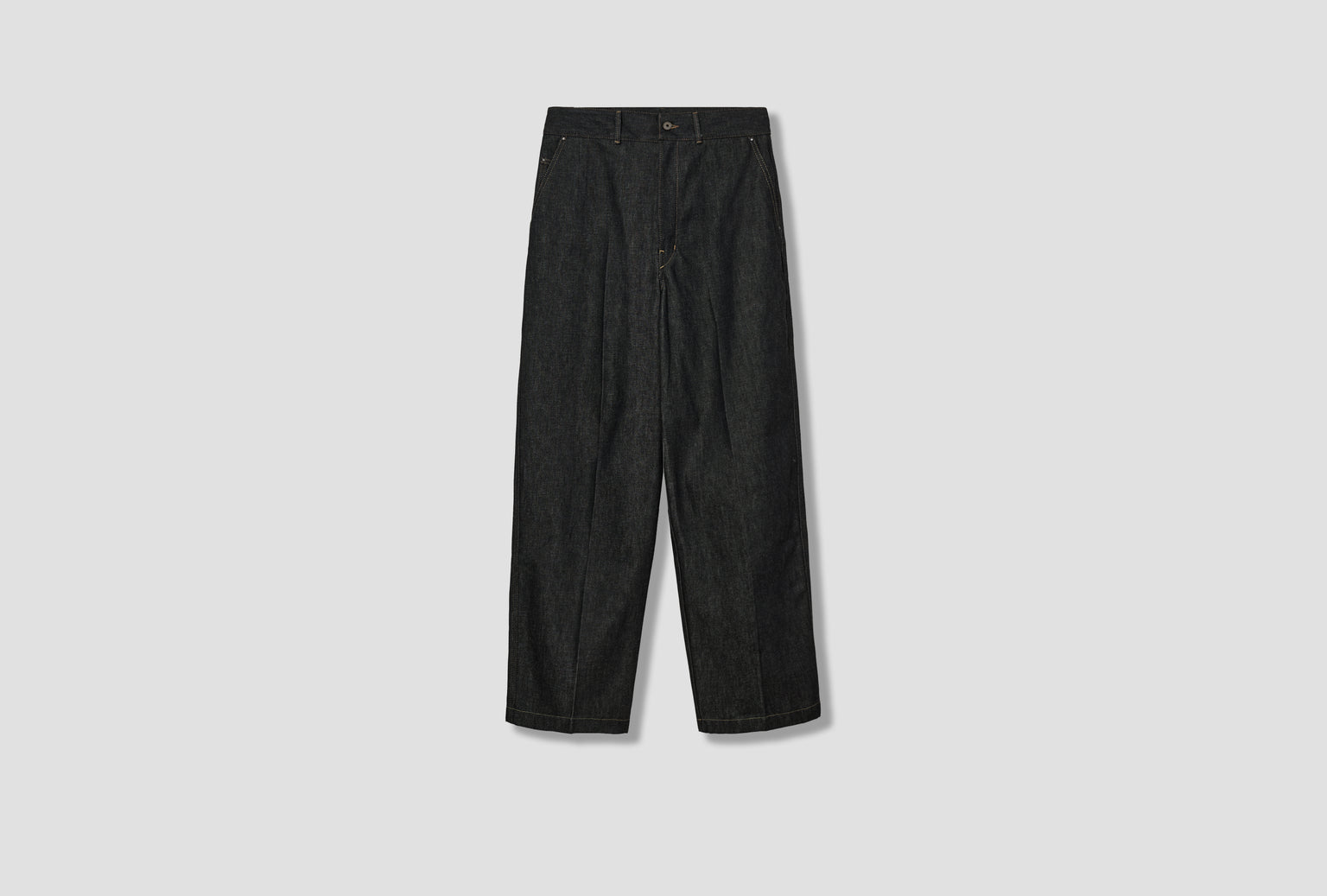 MAXI BARREL WORKWEAR PANTS - HEAVY SLATE DENIM PA1261 LD1061 Dark grey