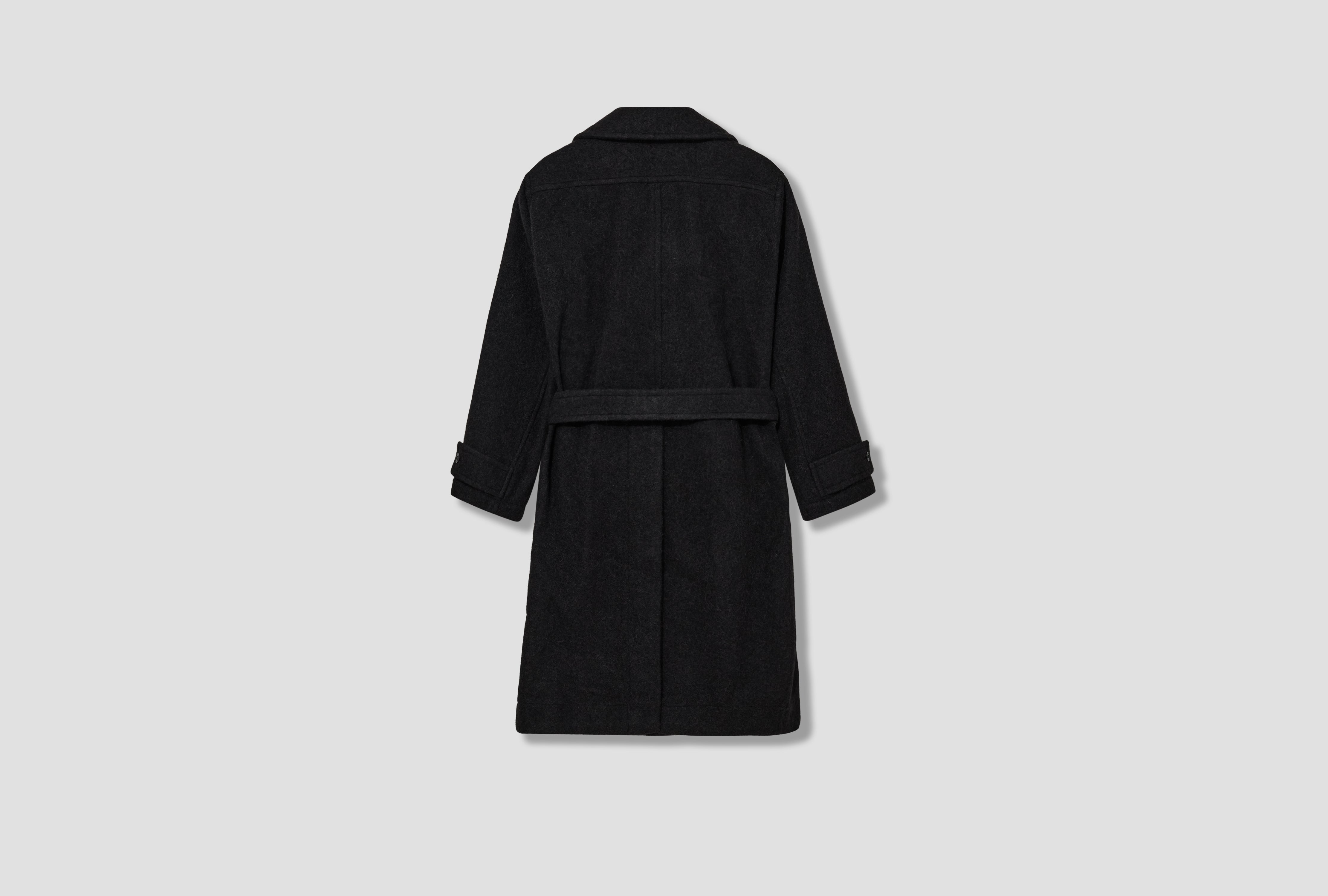 SOFT COAT - SOFT WOOL ALPACA CO1135 LF504 Black