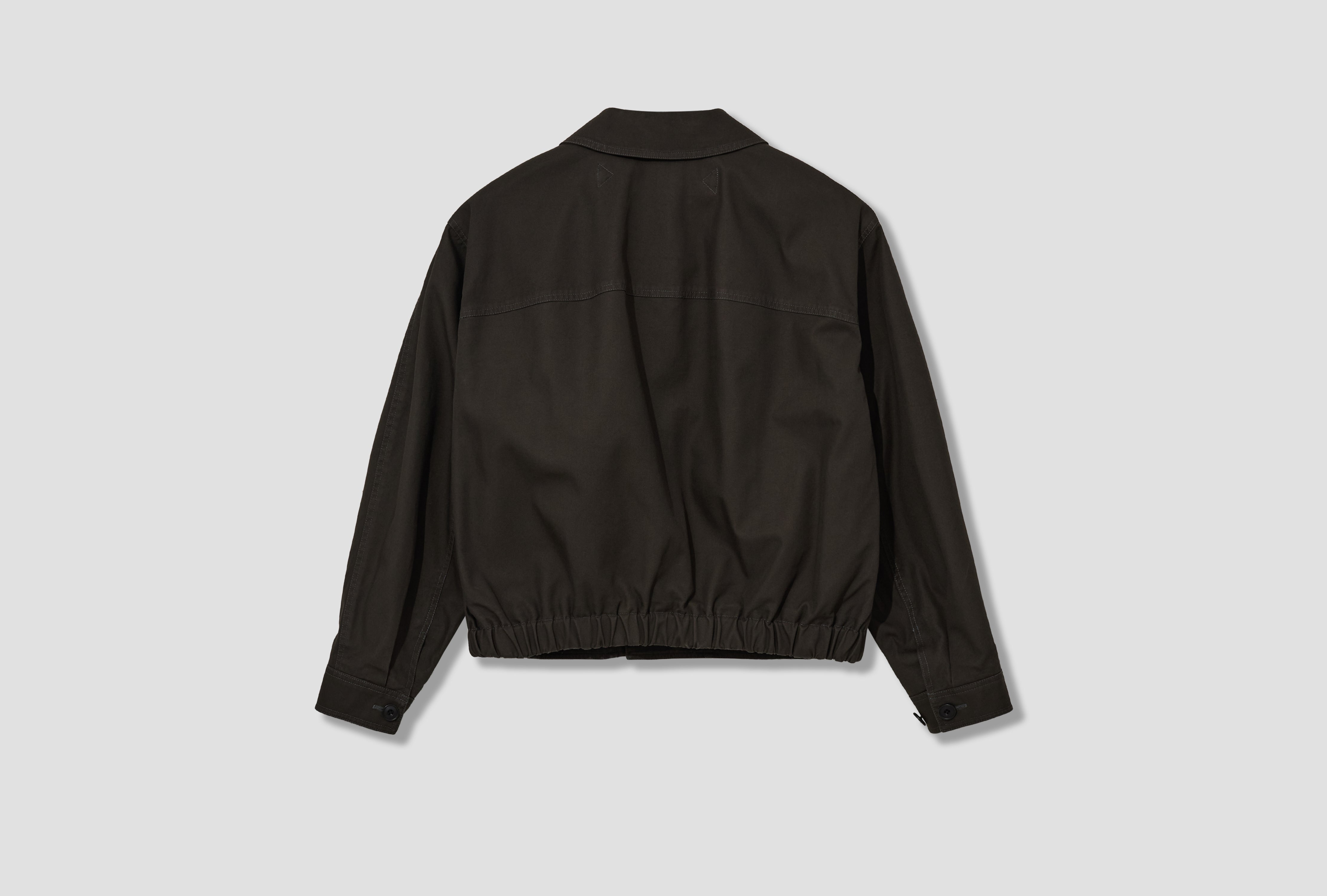 BOXY BLOUSON - HEAVY COTTON TWILL OW1169 LF1452 Brown