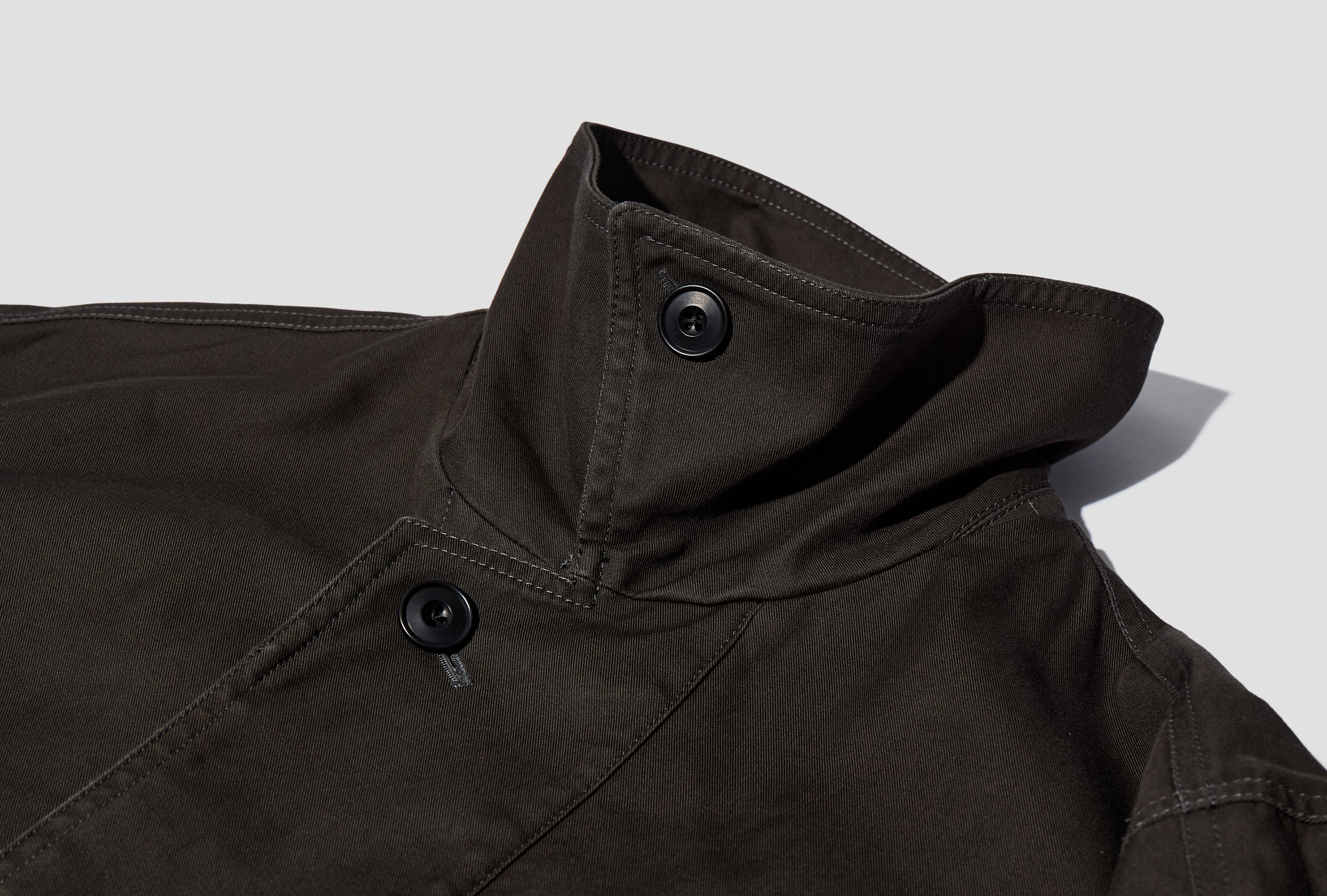 BOXY BLOUSON - HEAVY COTTON TWILL OW1169 LF1452 Brown