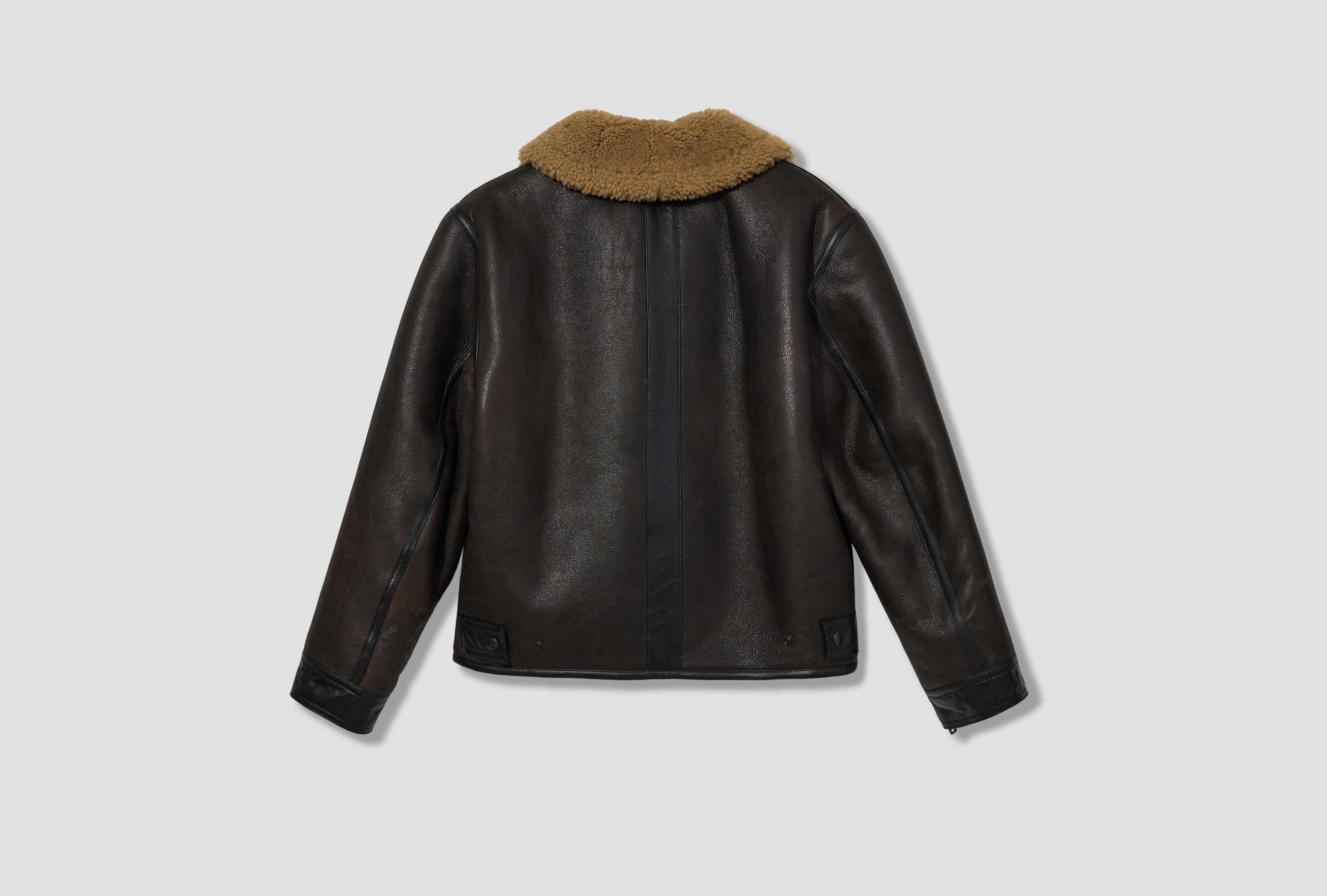 SHEARLING COAT - SHEARLING CO1140 LL0092 Brown