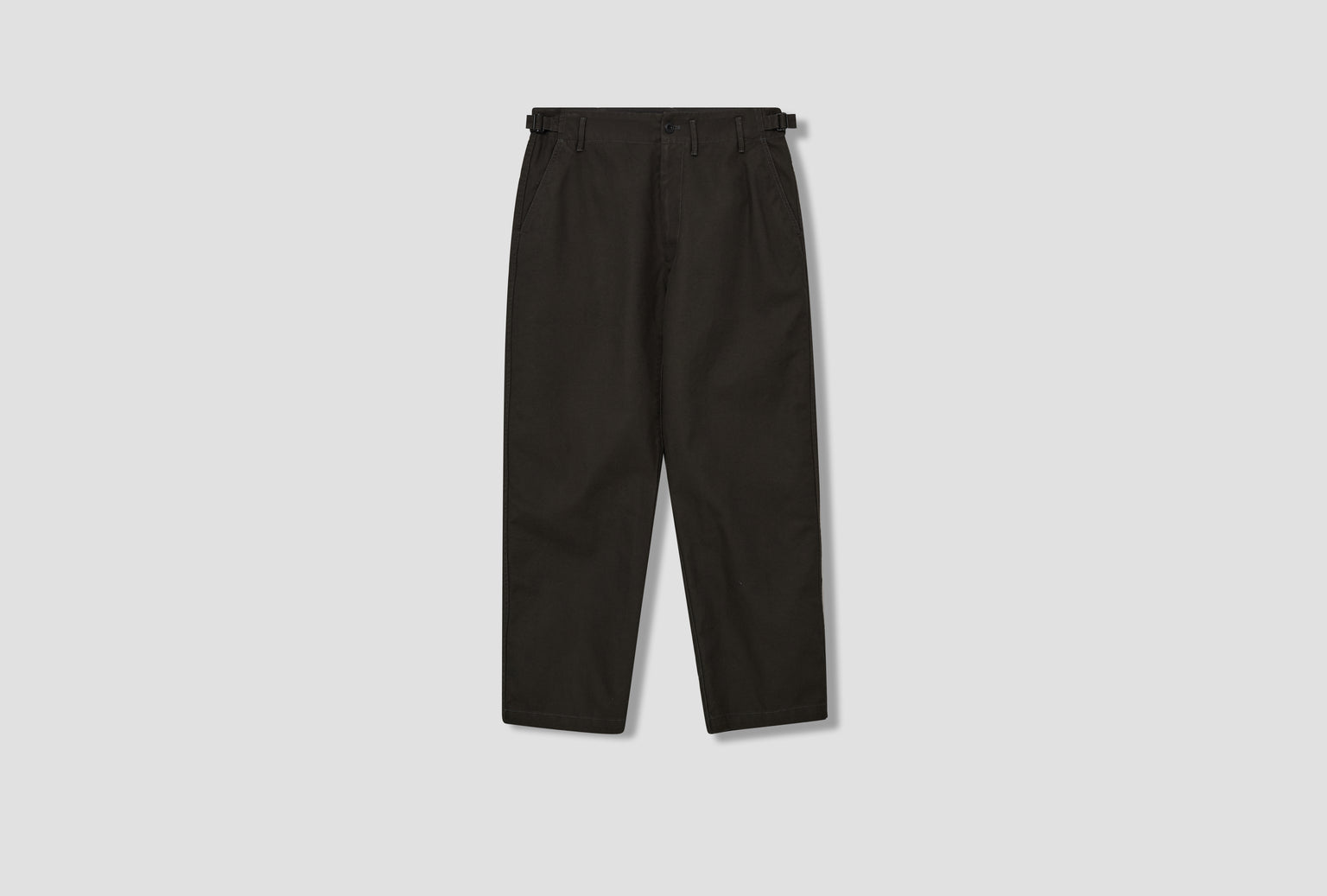 CARROT PANTS - HEAVY COTTON TWILL PA1254 LF1452 Brown