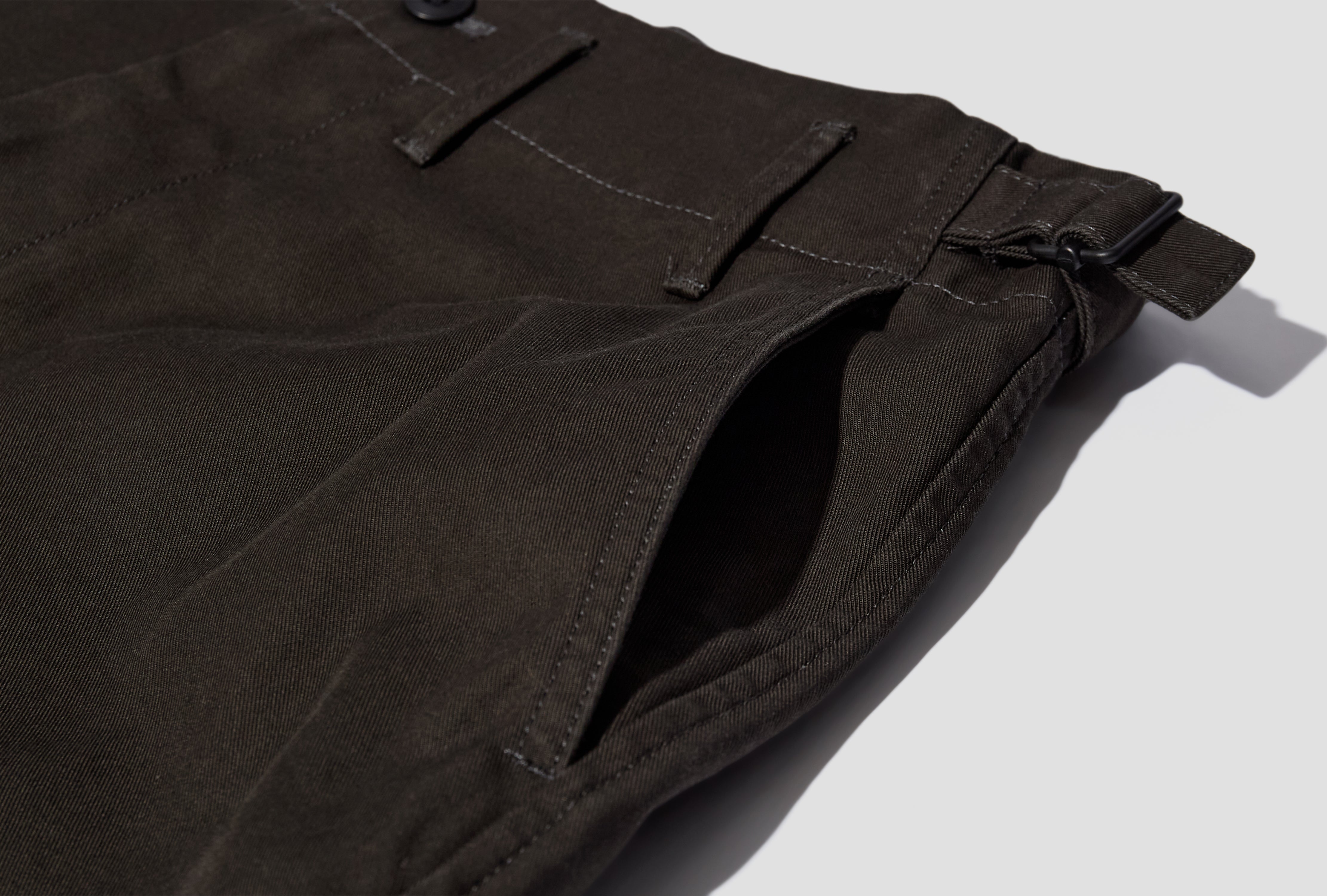 CARROT PANTS - HEAVY COTTON TWILL PA1254 LF1452 Brown