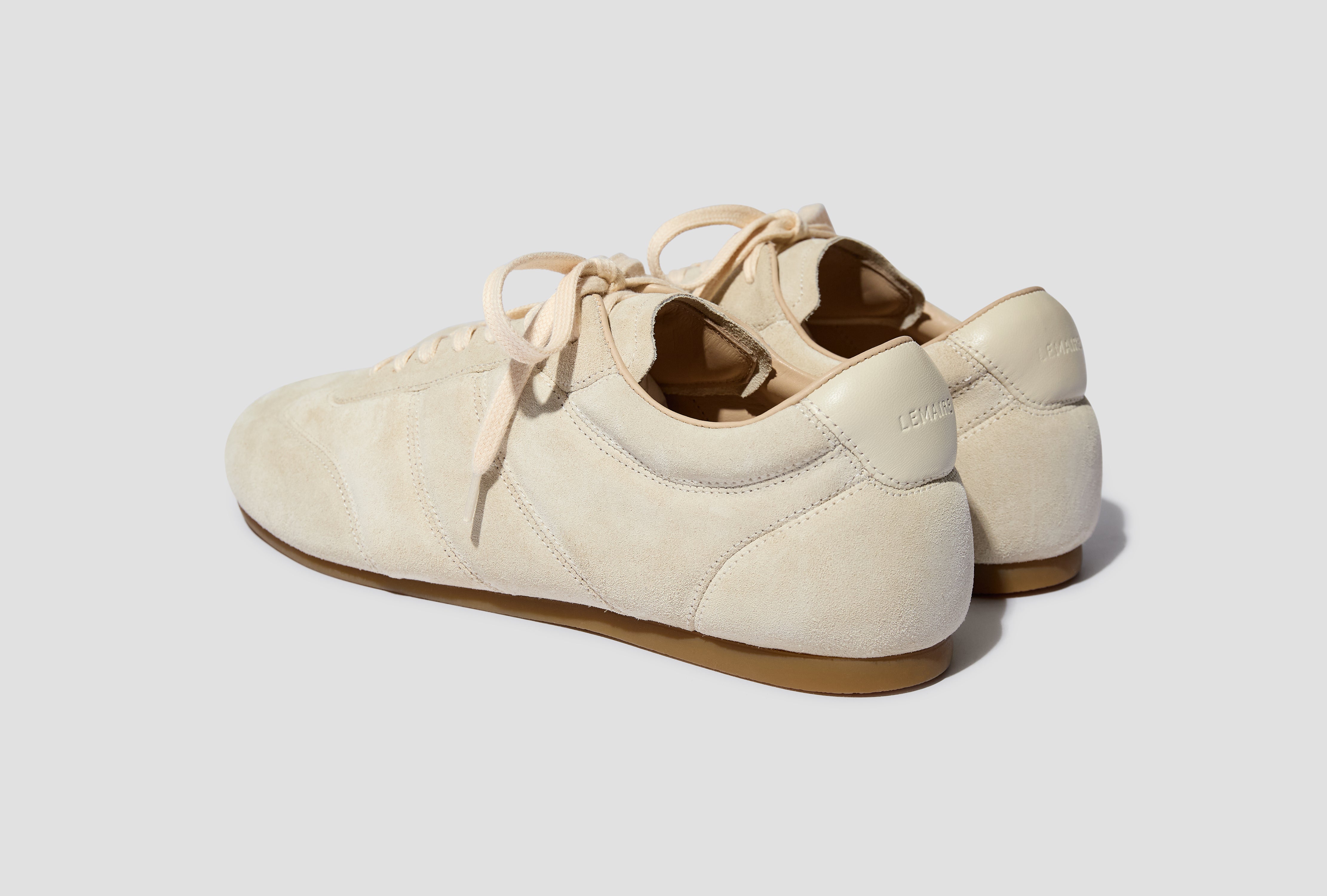 SOFT RUNNER - SOFT SUEDE LEATHER FO0227 LL0134 Off white