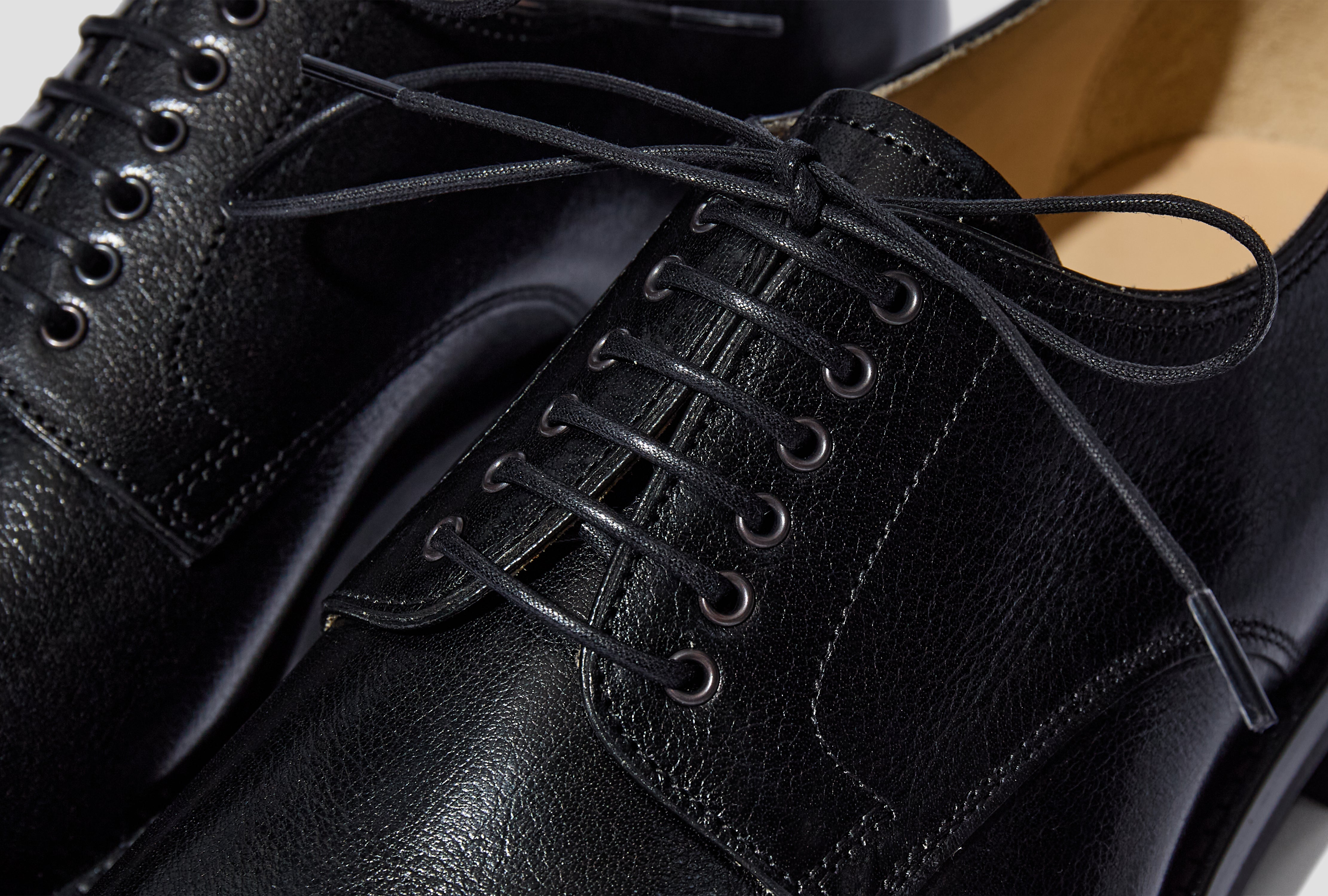 DERBIES - SHINY BUFFALO LEATHER FO0244 LL0042 Black