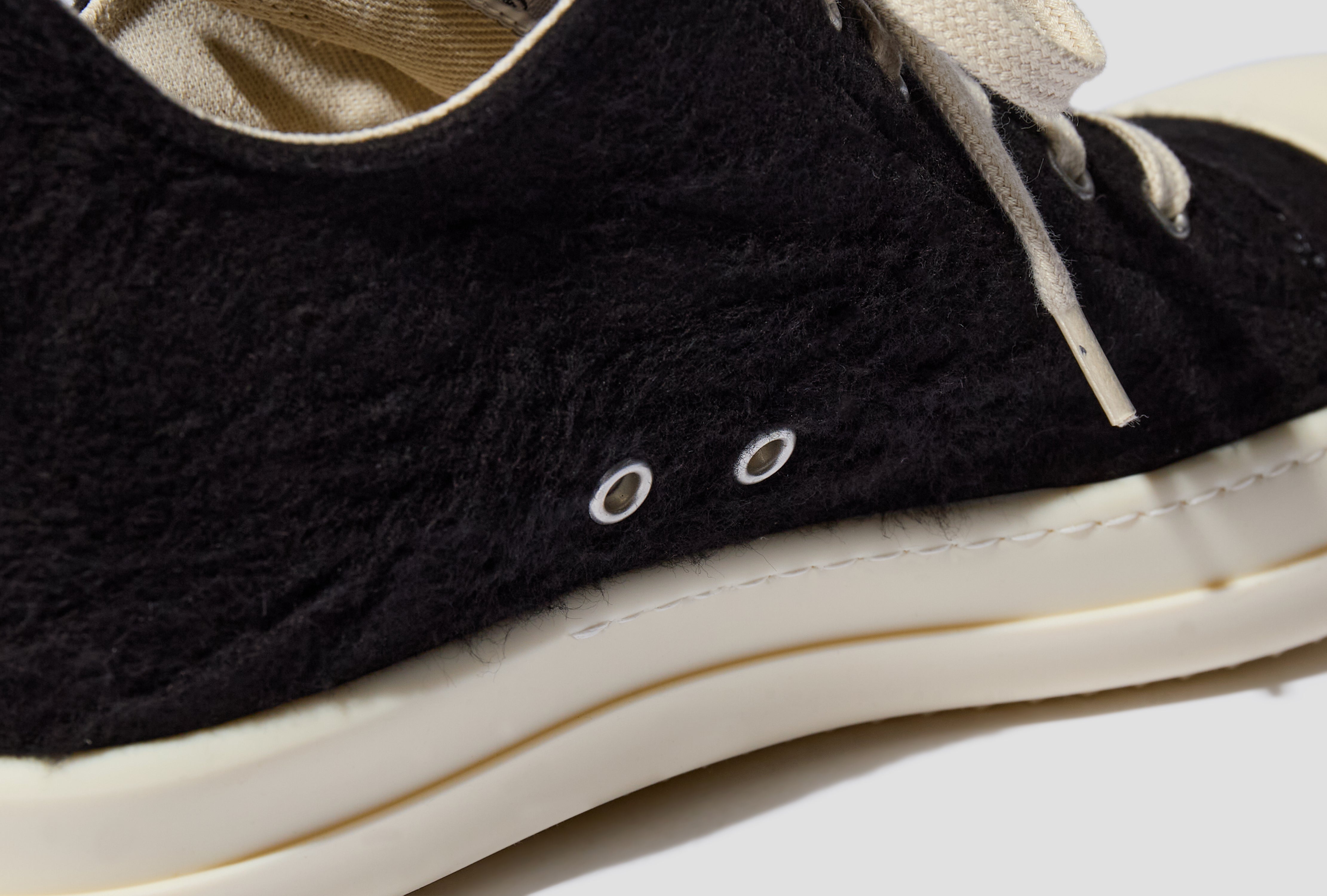LOW SNEAKS - BRUSHED COTTON / BLACK/MILK/MILK DU02E7802 BMO