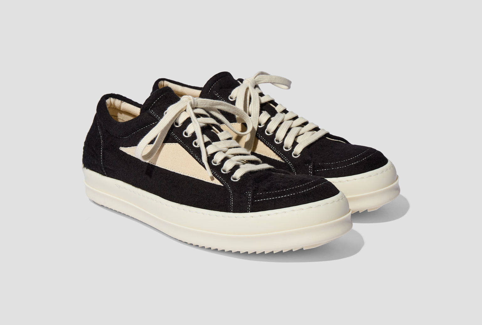 VINTAGE SNEAKS - BRUSHED COTTON / BLACK/MILK/MILK DU02E7803 BMOLVS