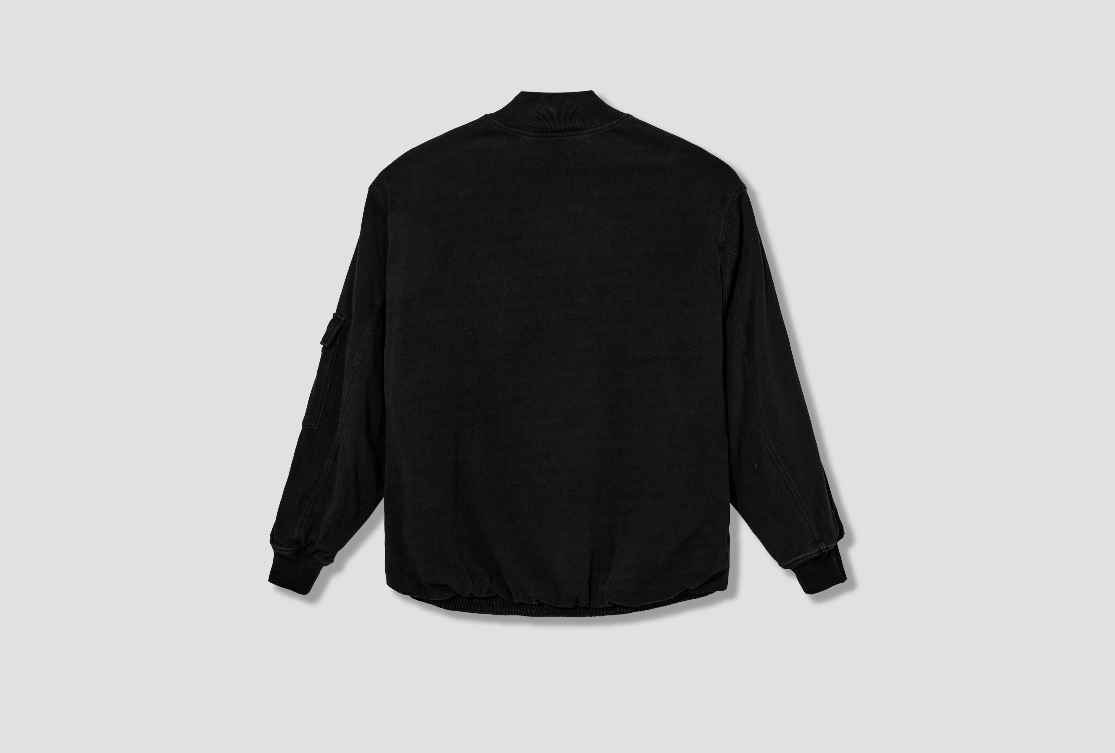 COTTON JERSEY G8 JACKET C03-05005 Black