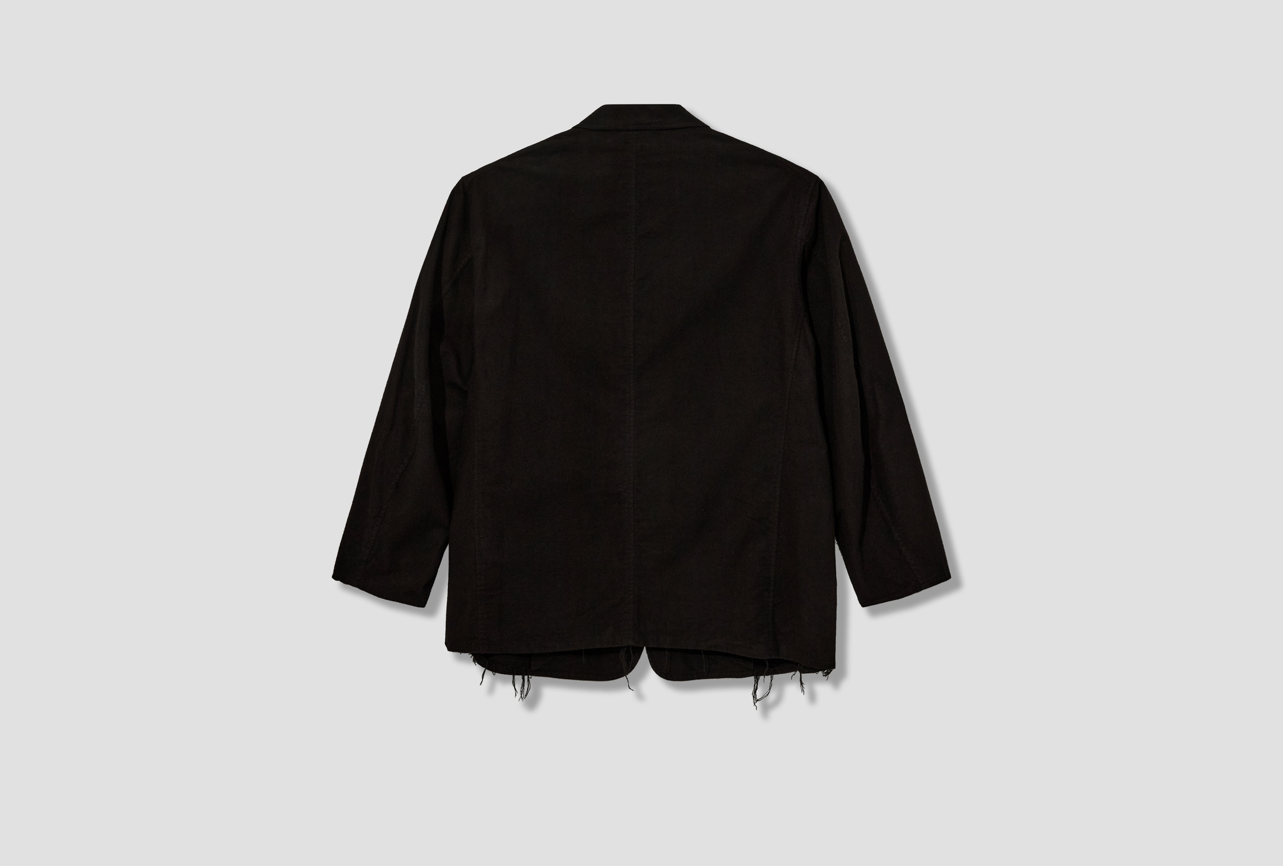 COTTON FLANNEL JACKET C03-01004 Black