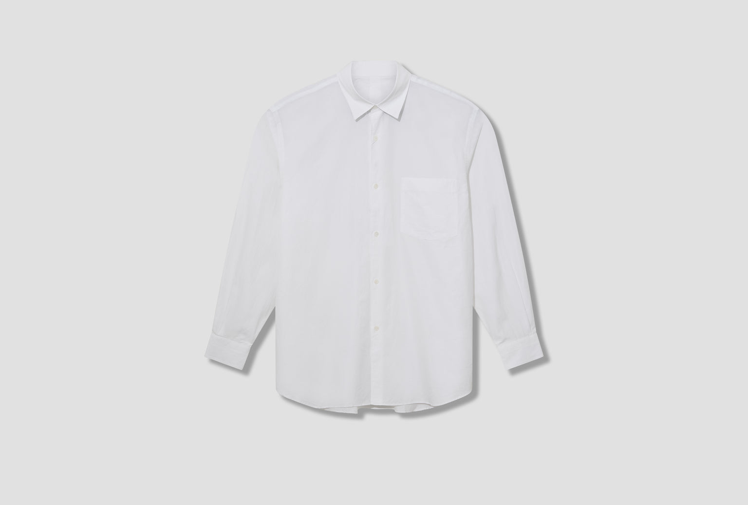 COMOLI SHIRT C03-02001 White