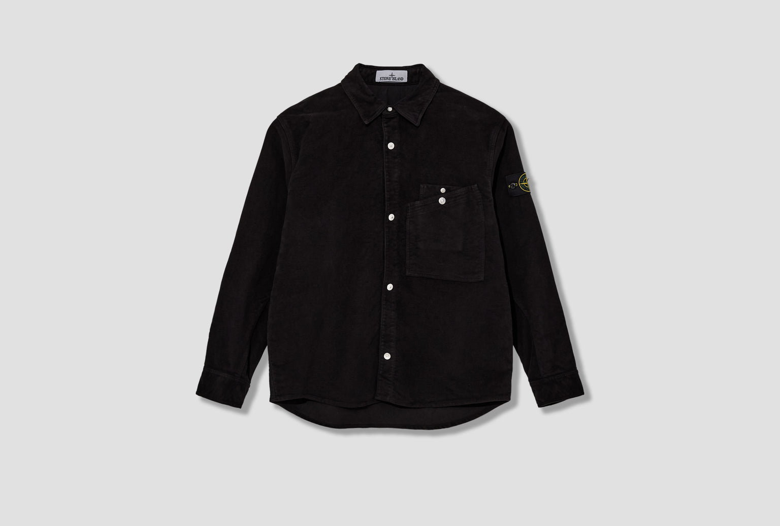 COTTON MOLESKIN-TC ORGANIC COTTON GARMENT DYED K2 S15 12000 19 S0228 Black