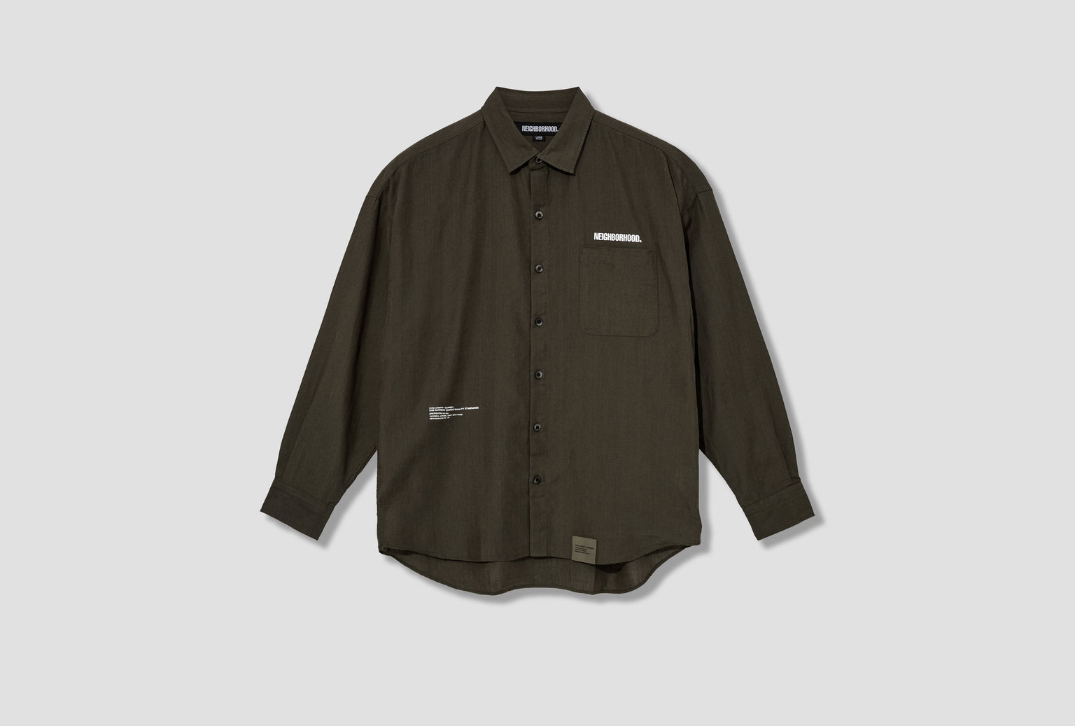OVER SHIRT LS 251BENH-SHM01 Olive