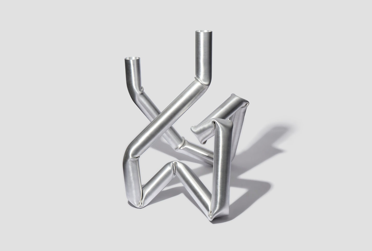 PENNONI CANDELABRA 901 - BRUSHED ALUMINIUM
