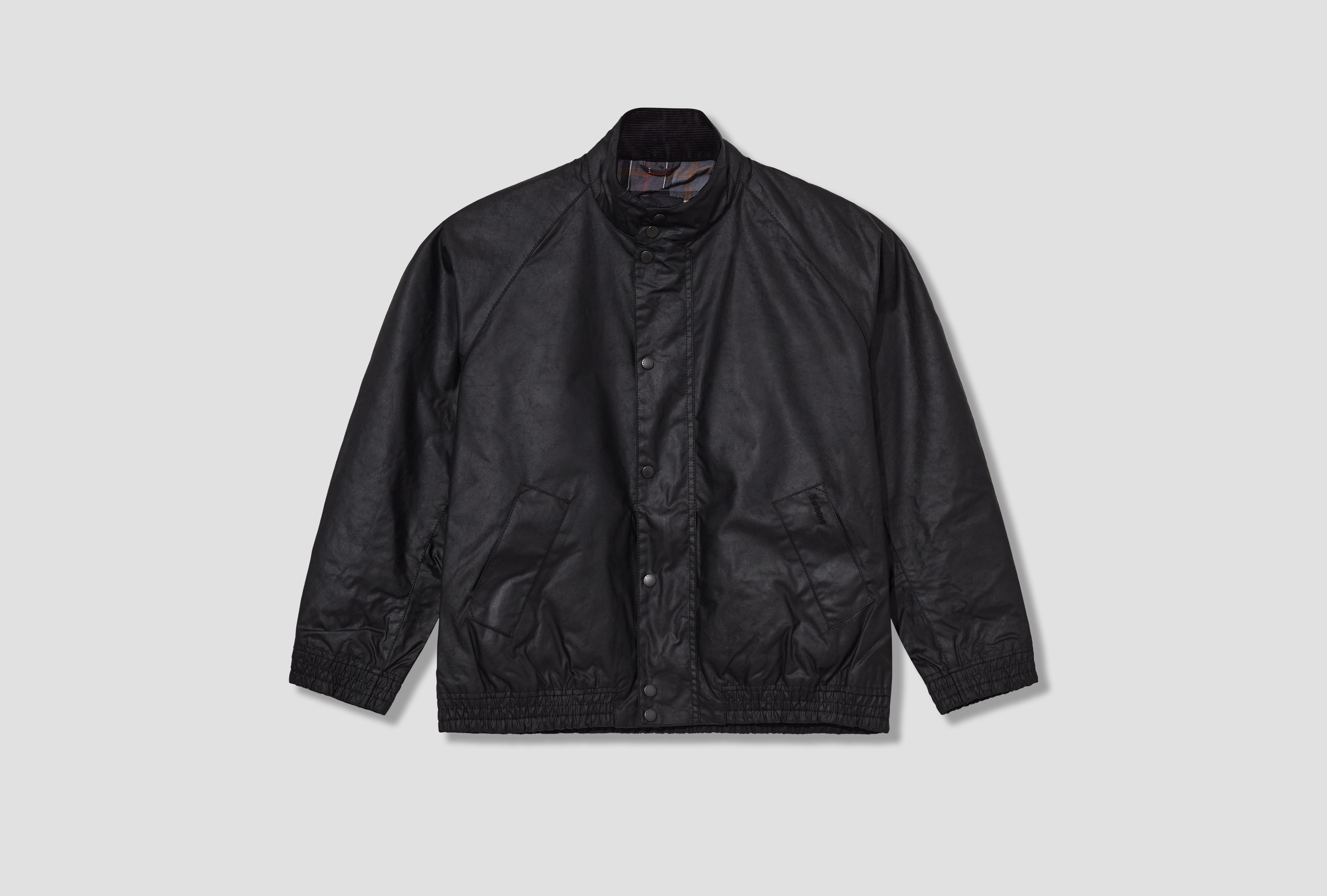 HERITAGE SELECT - BLOUSON TRANSPORT WAX JACKET MWX2497 Black