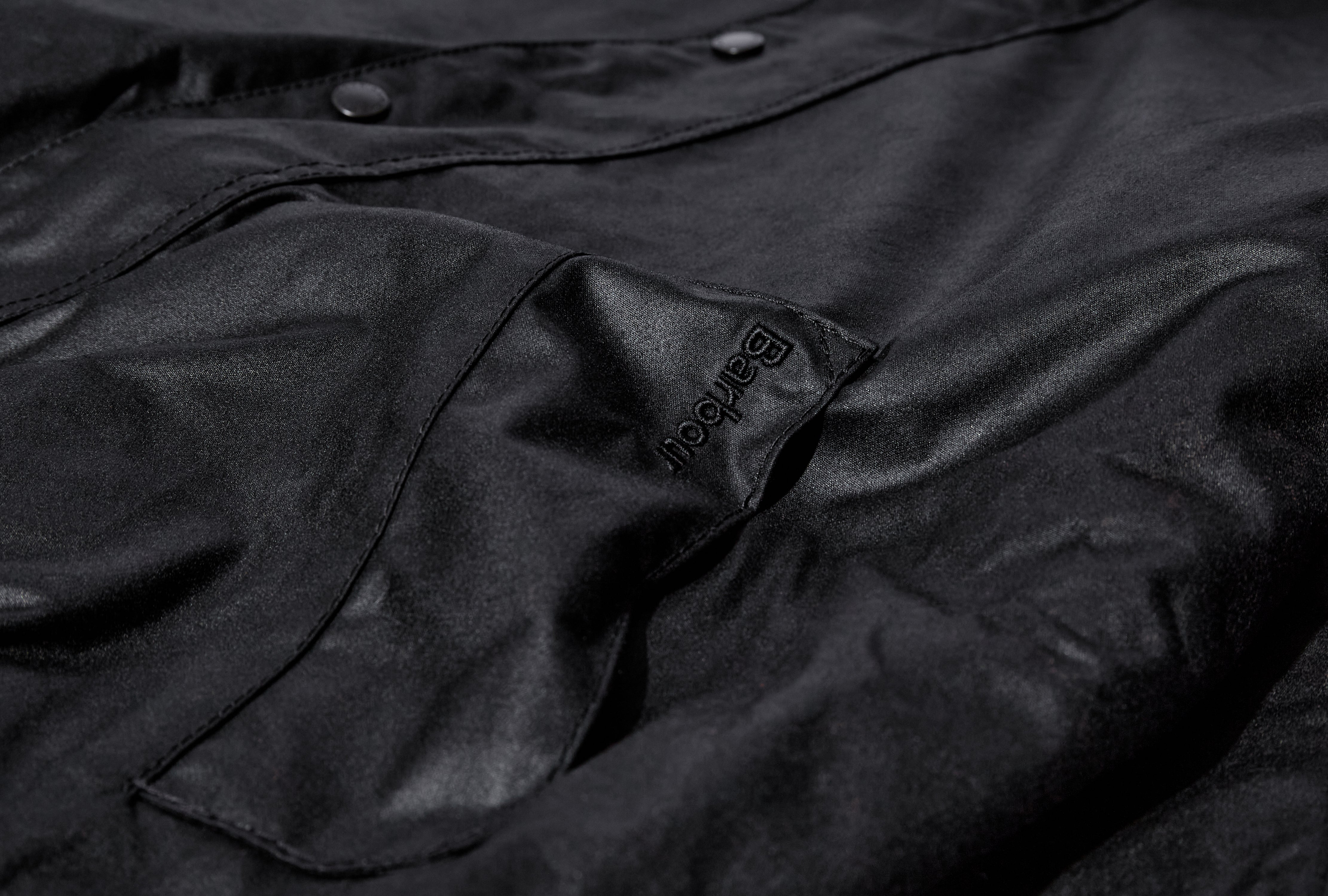 HERITAGE SELECT - BLOUSON TRANSPORT WAX JACKET MWX2497 Black