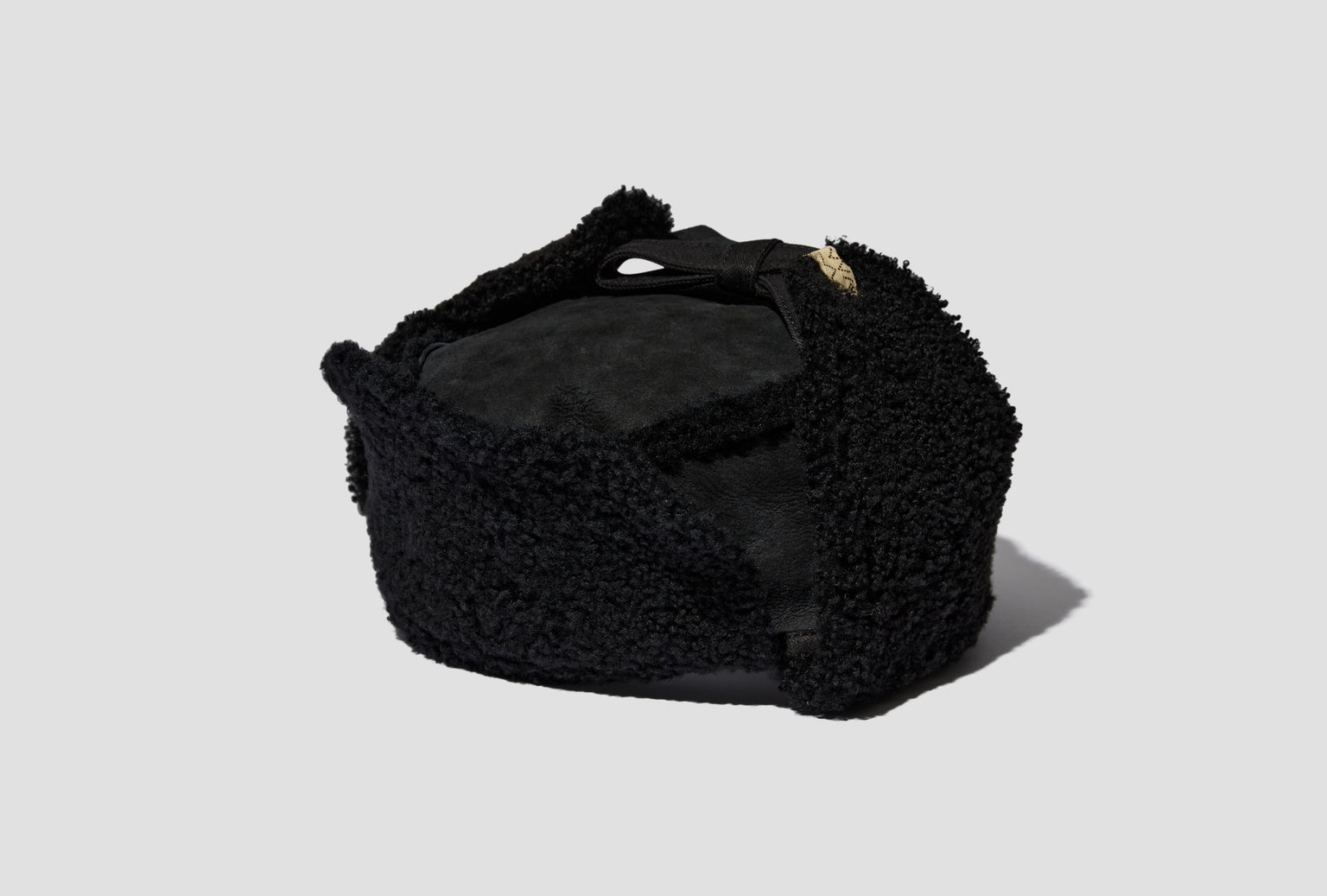 OPEN CAR SHEEPSKIN HAT 0125203003017 Black