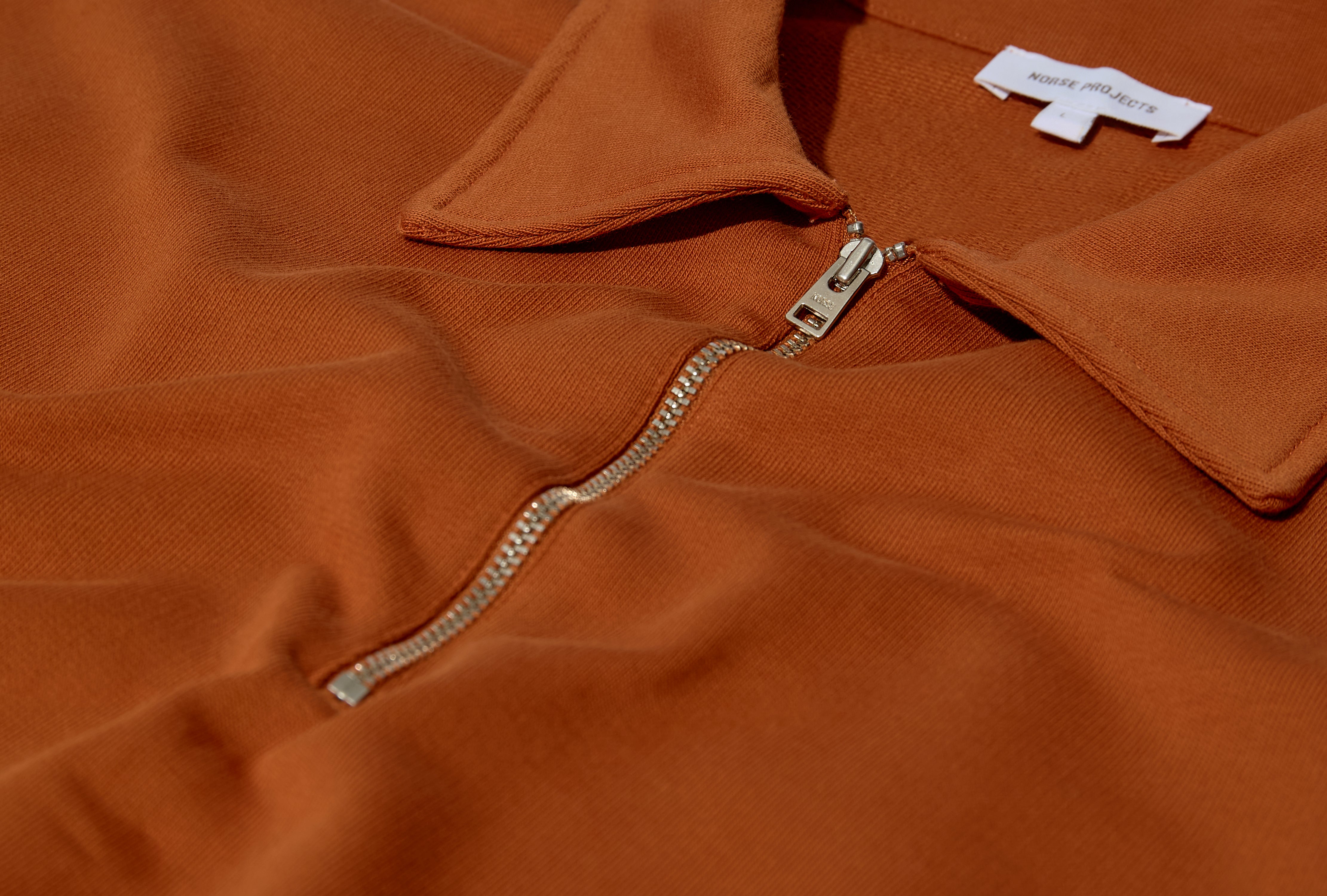 NORSE STANDARD HALF ZIP SWEATSHIRT N20-1386 Orange