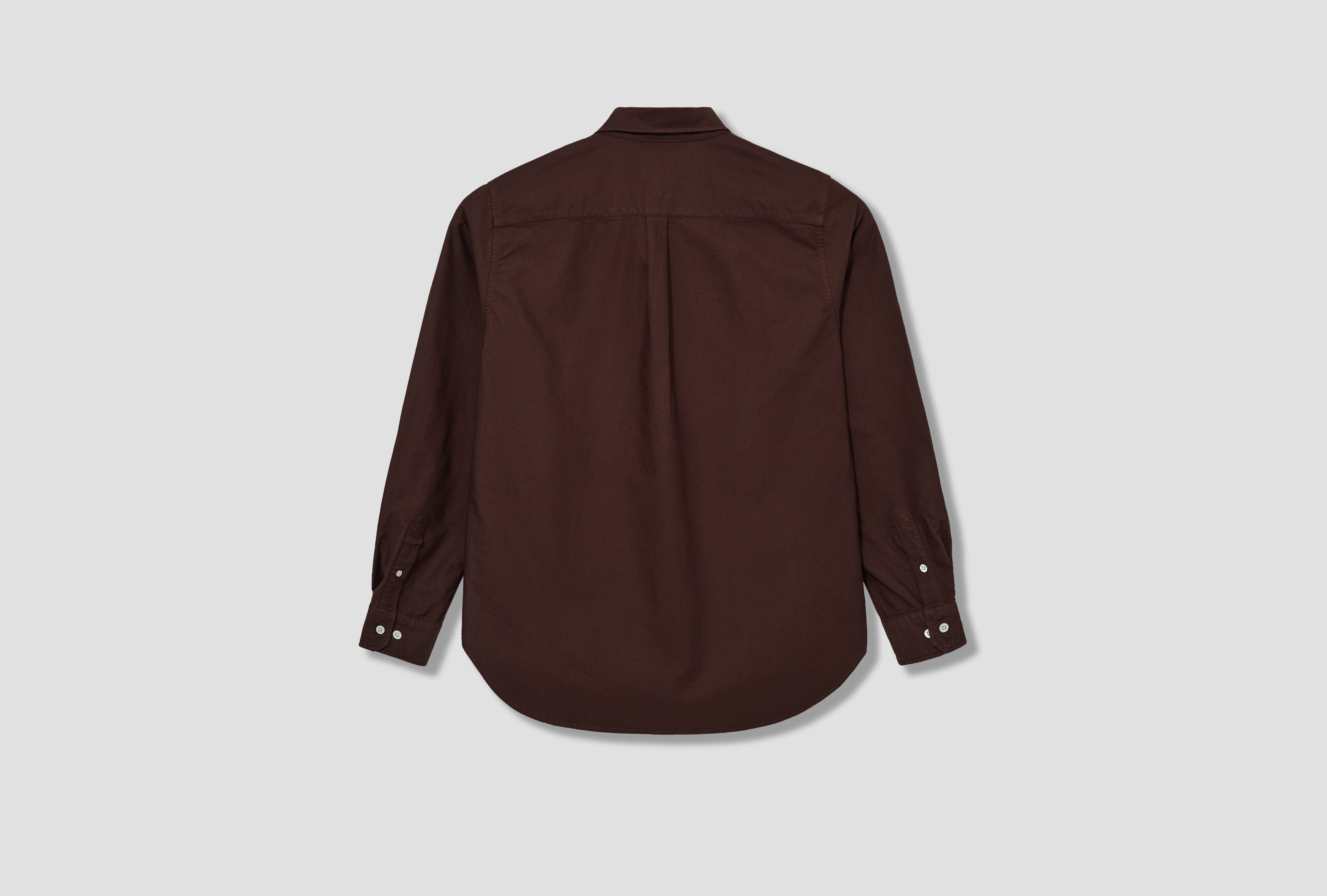 NORSE STANDARD OXFORD BD SHIRT N40-0805 Brown