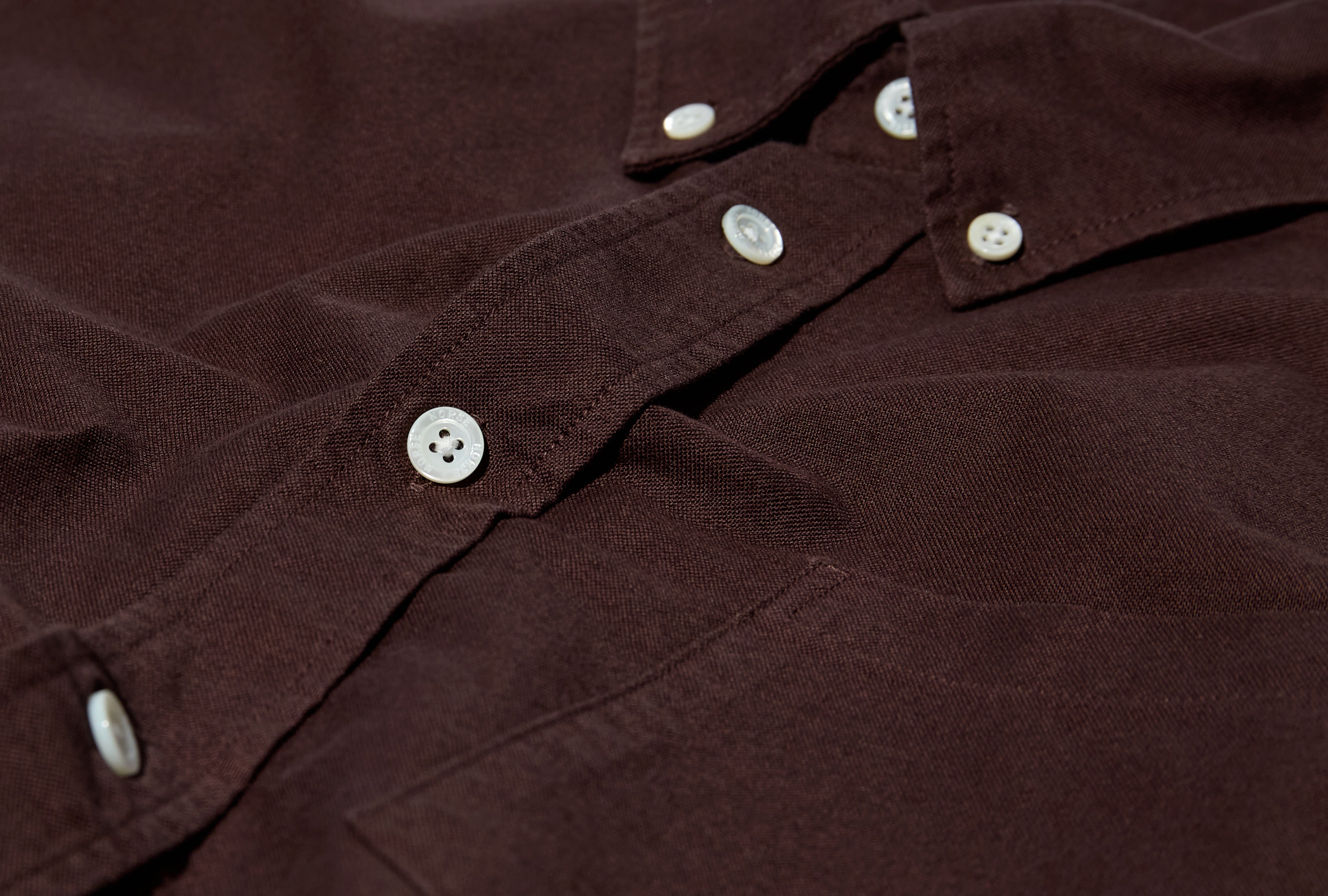 NORSE STANDARD OXFORD BD SHIRT N40-0805 Brown