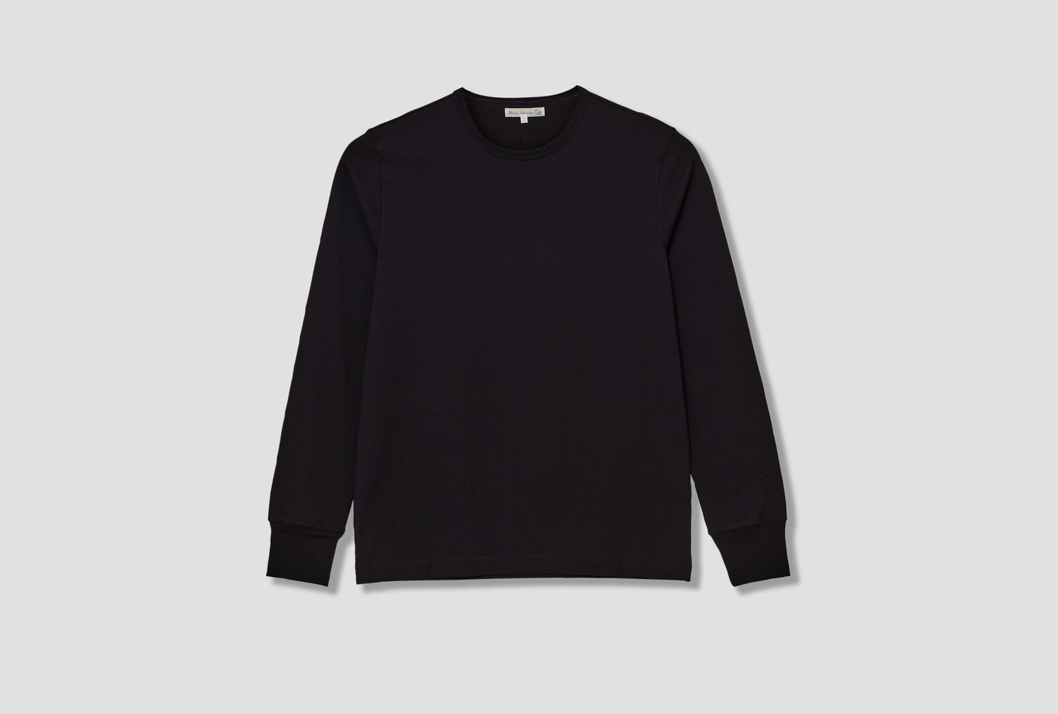 2M15LS VINTAGE MACHINE REFINED LONGSLEEVE - 6,8OZ/SQ.YD. / CLASSIC FIT Black