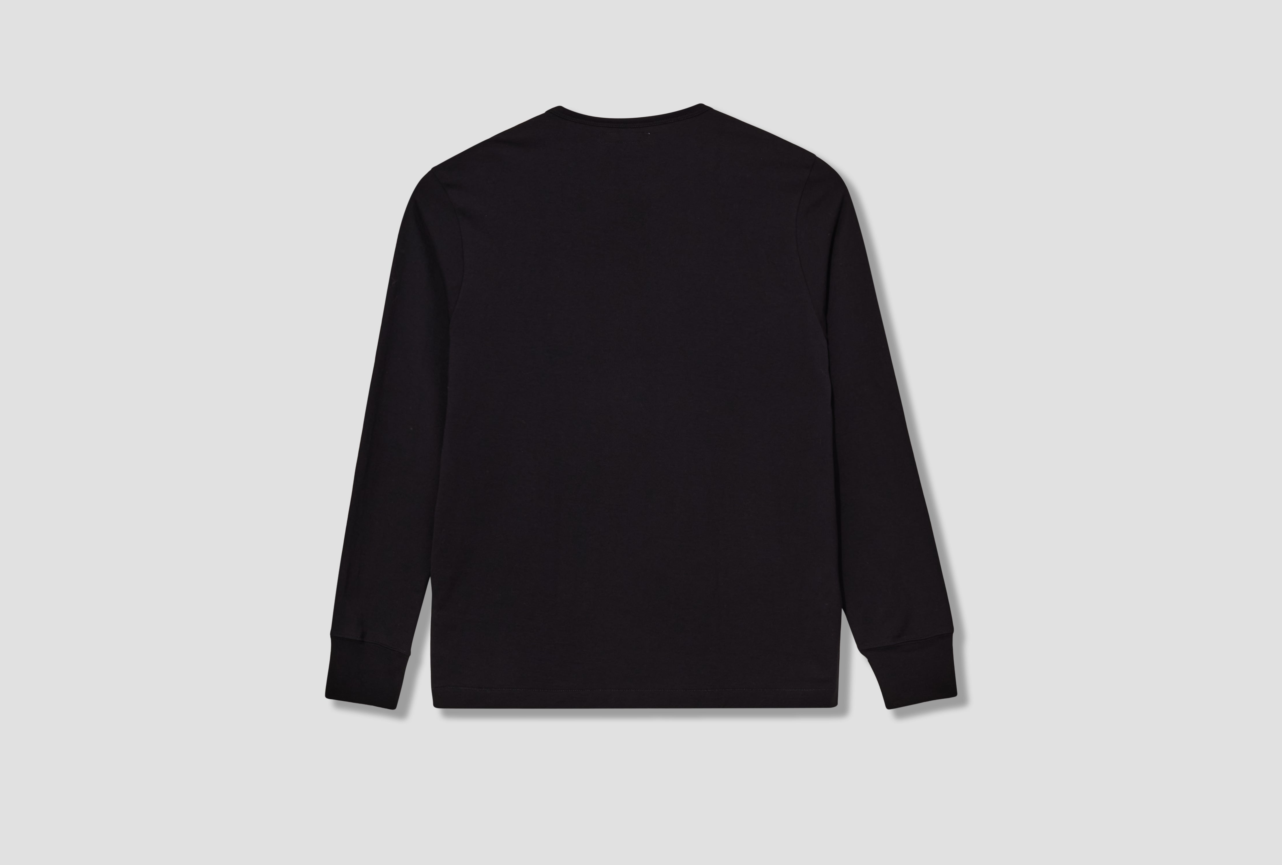 2M15LS VINTAGE MACHINE REFINED LONGSLEEVE - 6,8OZ/SQ.YD. / CLASSIC FIT Black