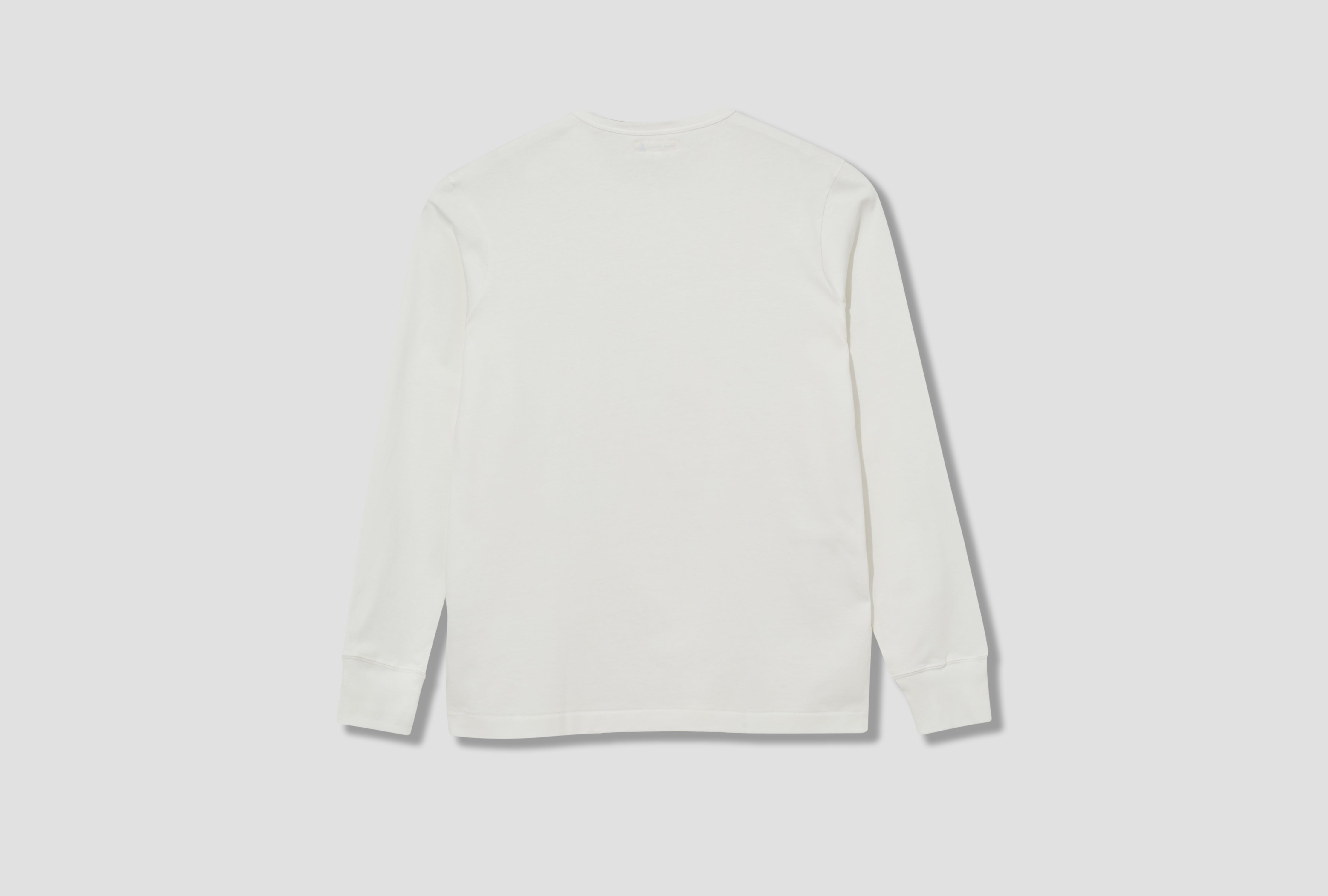 2M15LS VINTAGE MACHINE REFINED LONGSLEEVE - 6,8OZ/SQ.YD. / CLASSIC FIT White