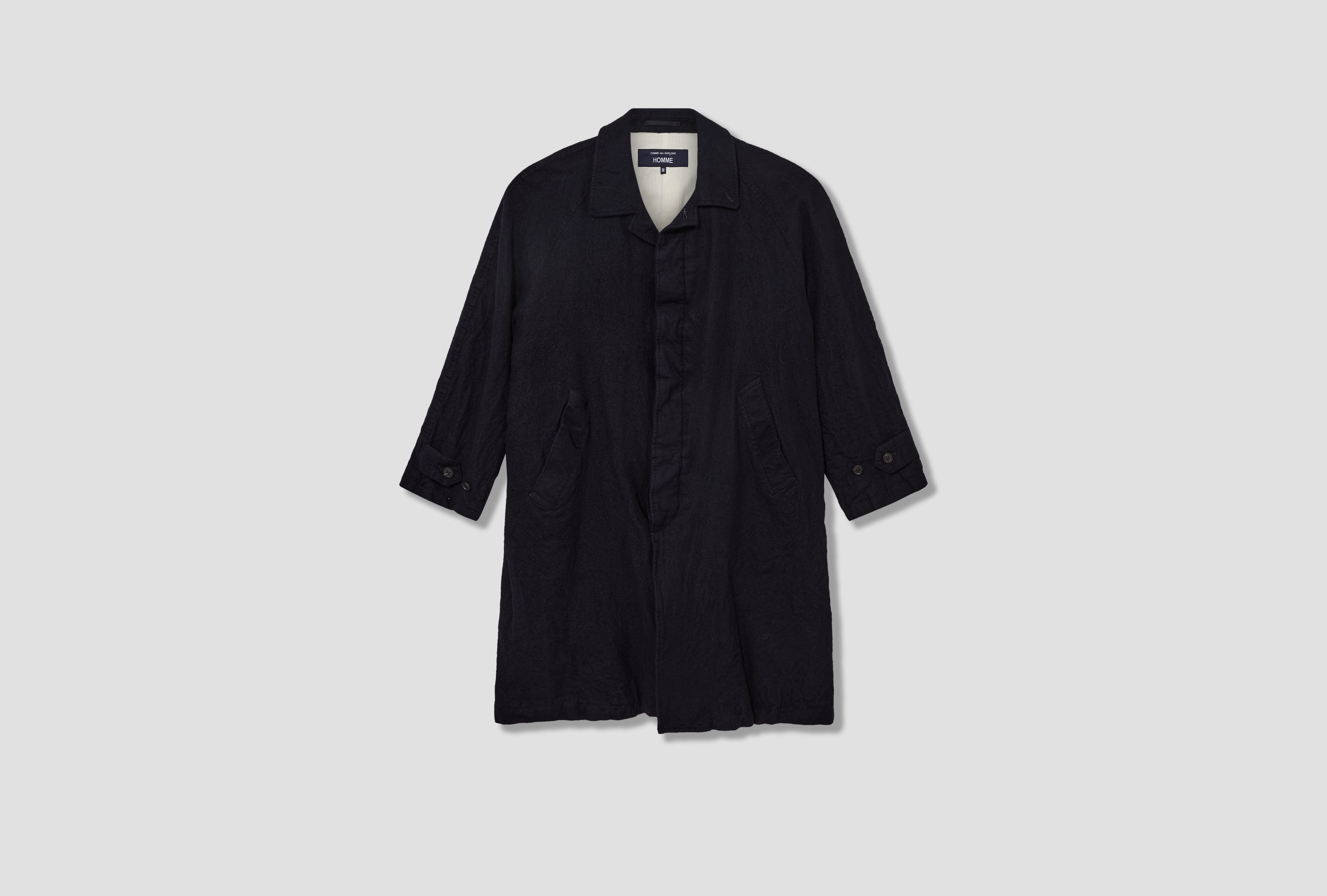 WOOL SERGE GARMENT FULLING HP-C101-W25 Navy