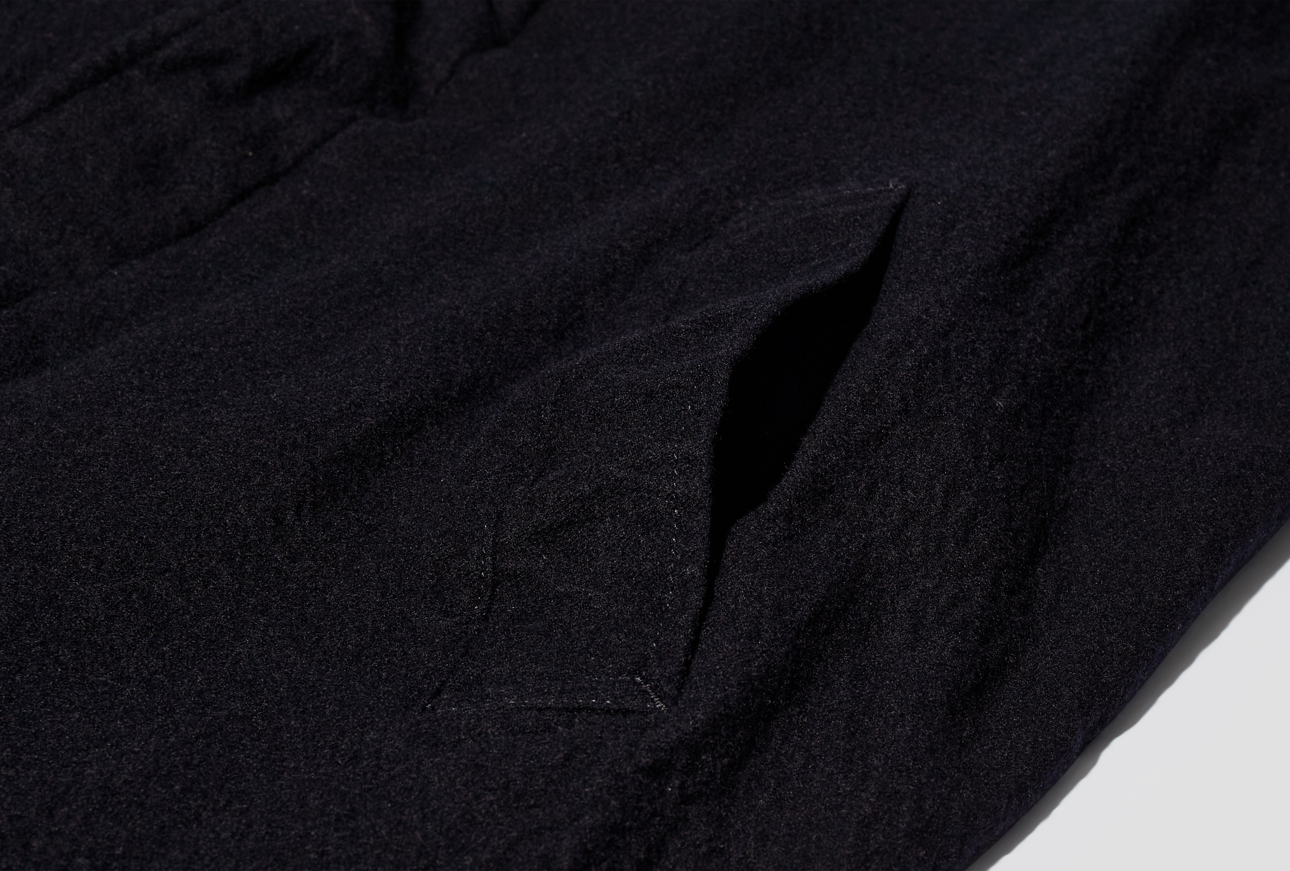 WOOL SERGE GARMENT FULLING HP-C101-W25 Navy