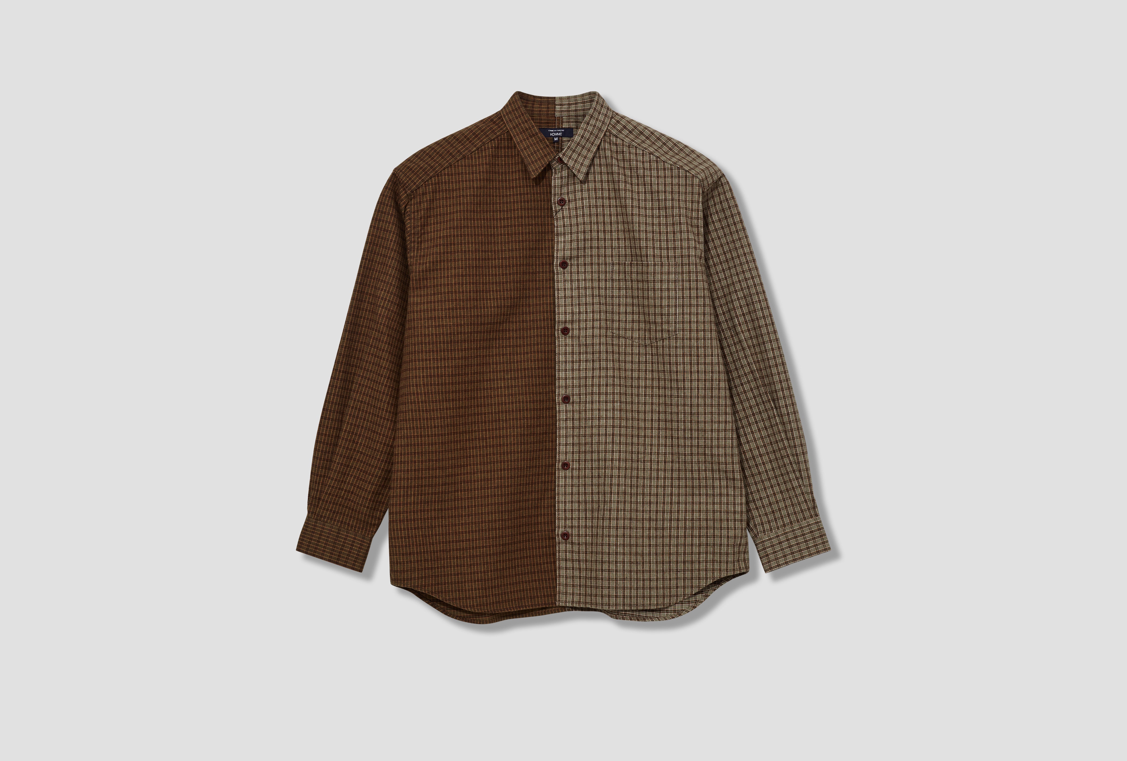 COTTON FLANNEL CHECK HP-B021-W25 Khaki