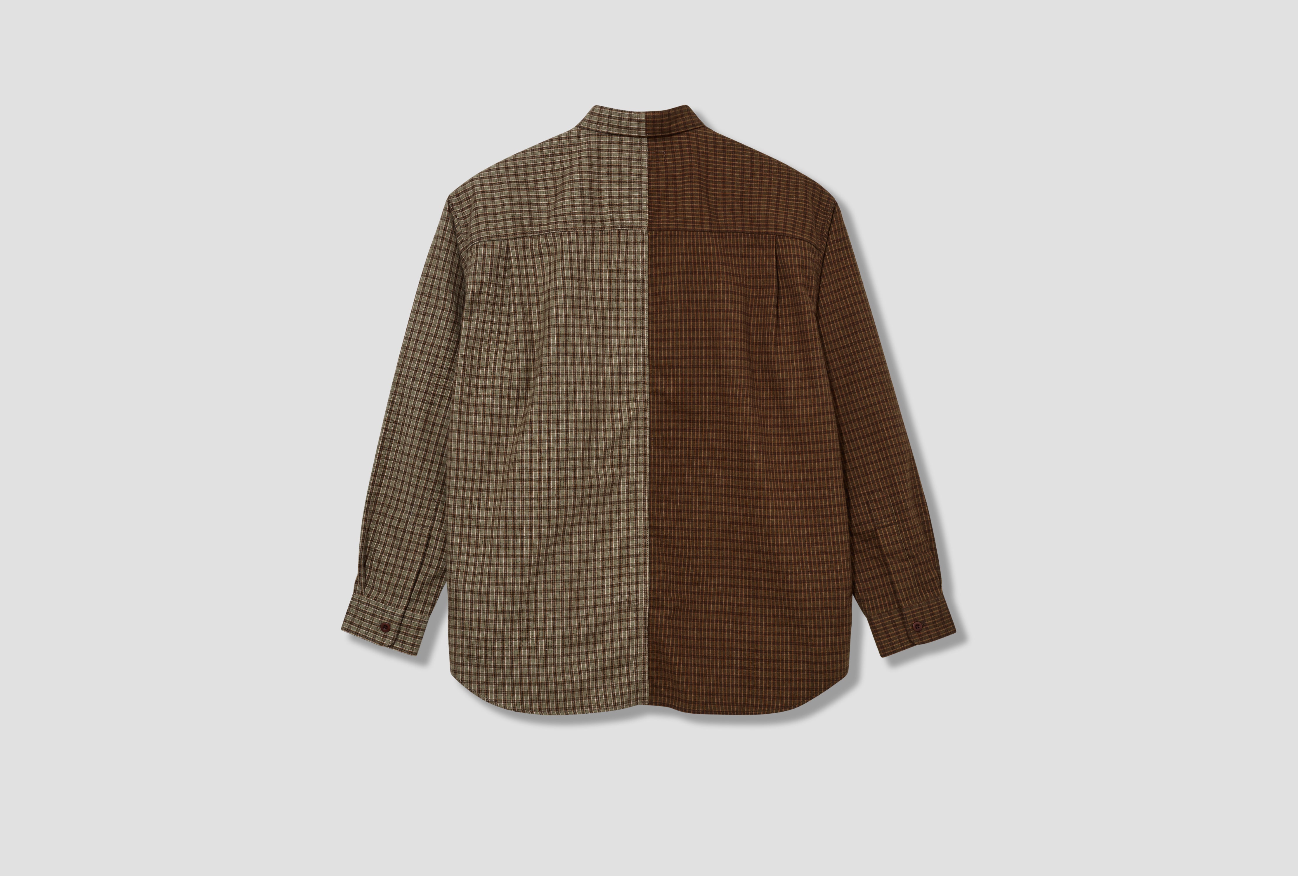COTTON FLANNEL CHECK HP-B021-W25 Khaki
