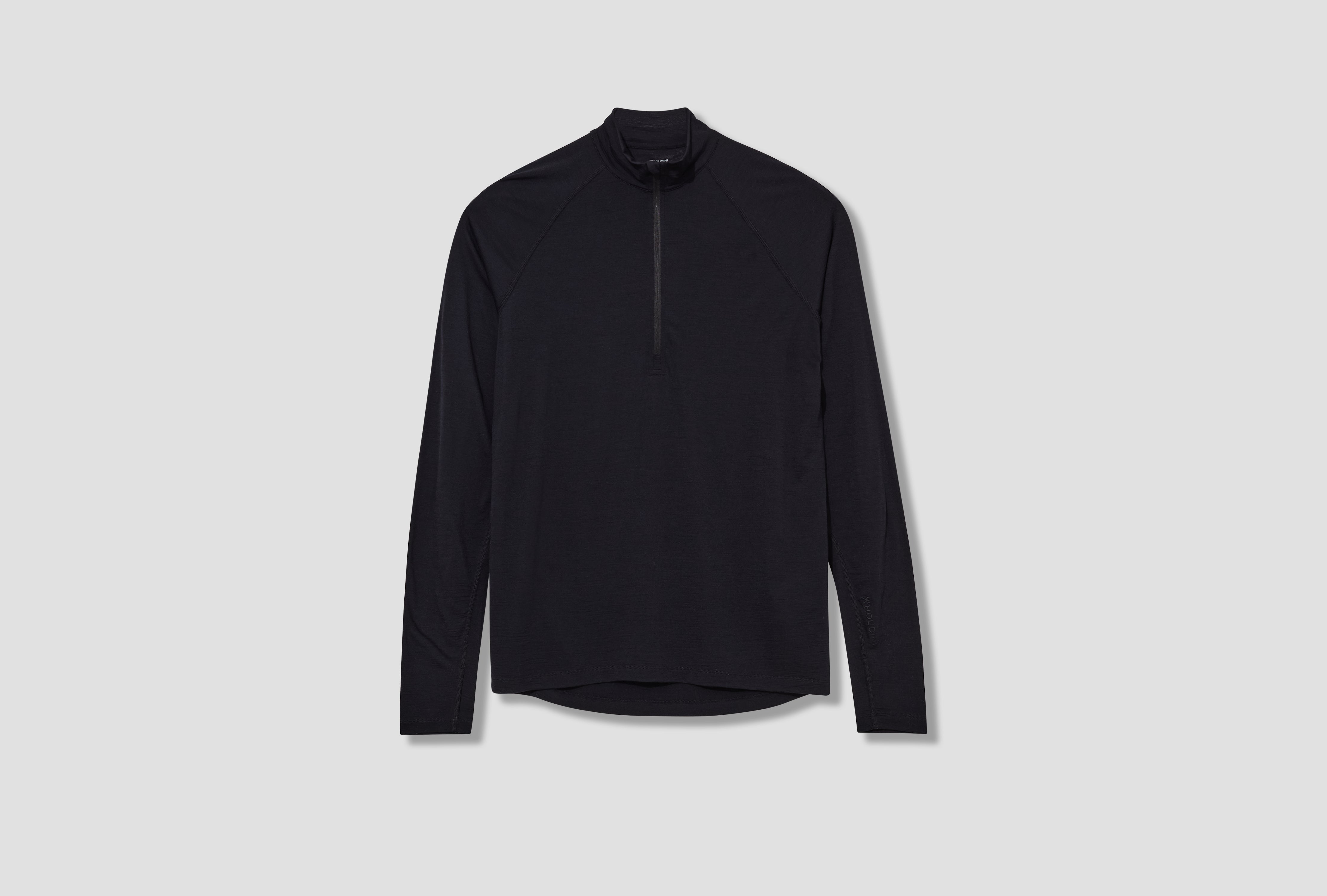 M'S DESOLI LIGHT HALF ZIP 840039 Black