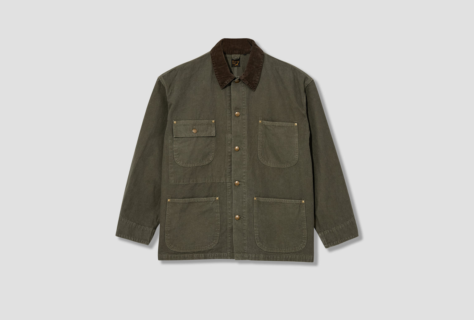 RELAX FIT OXFORD COVERALL - 10/8 OXFORD 01-6034-76S Green