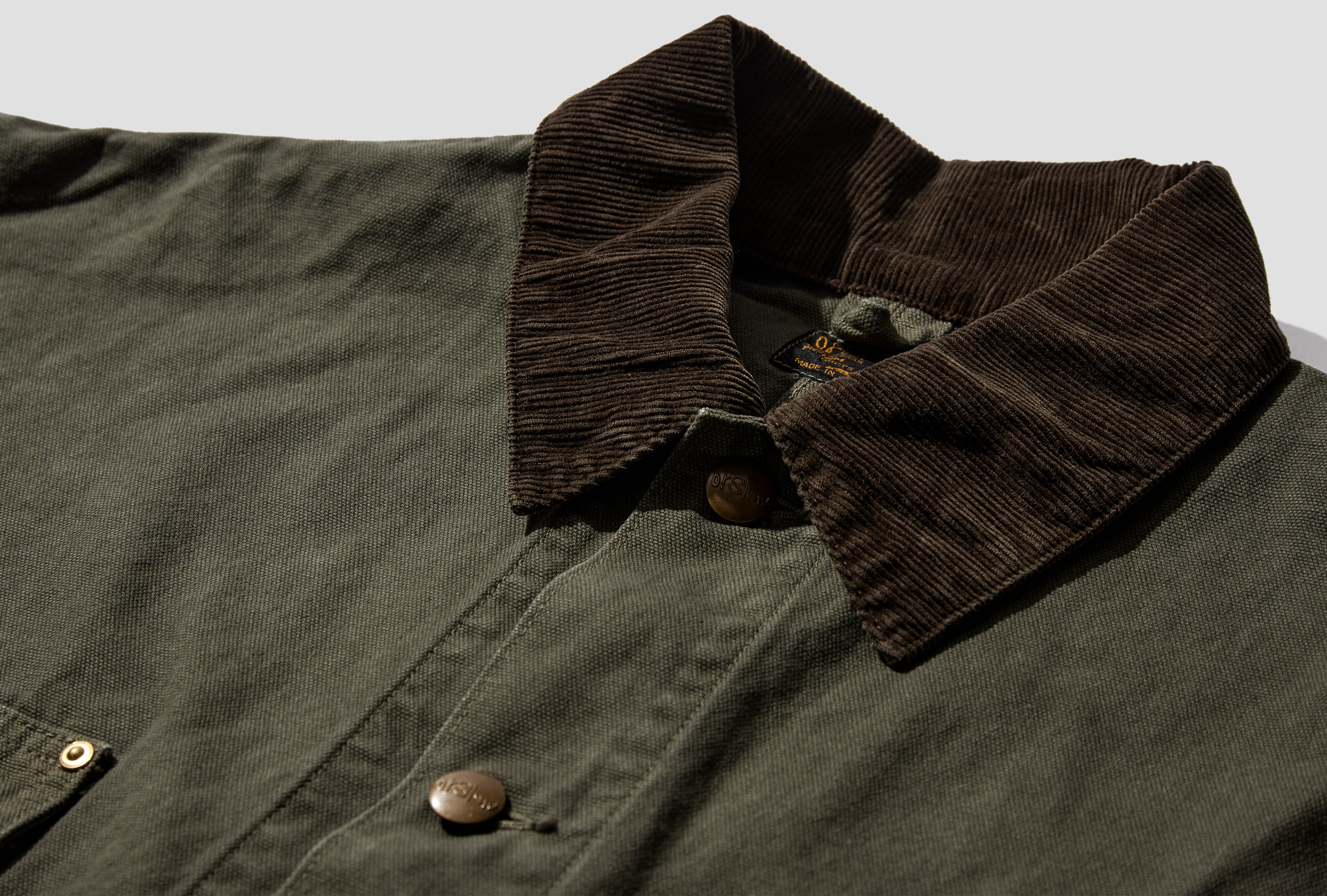 RELAX FIT OXFORD COVERALL - 10/8 OXFORD 01-6034-76S Green