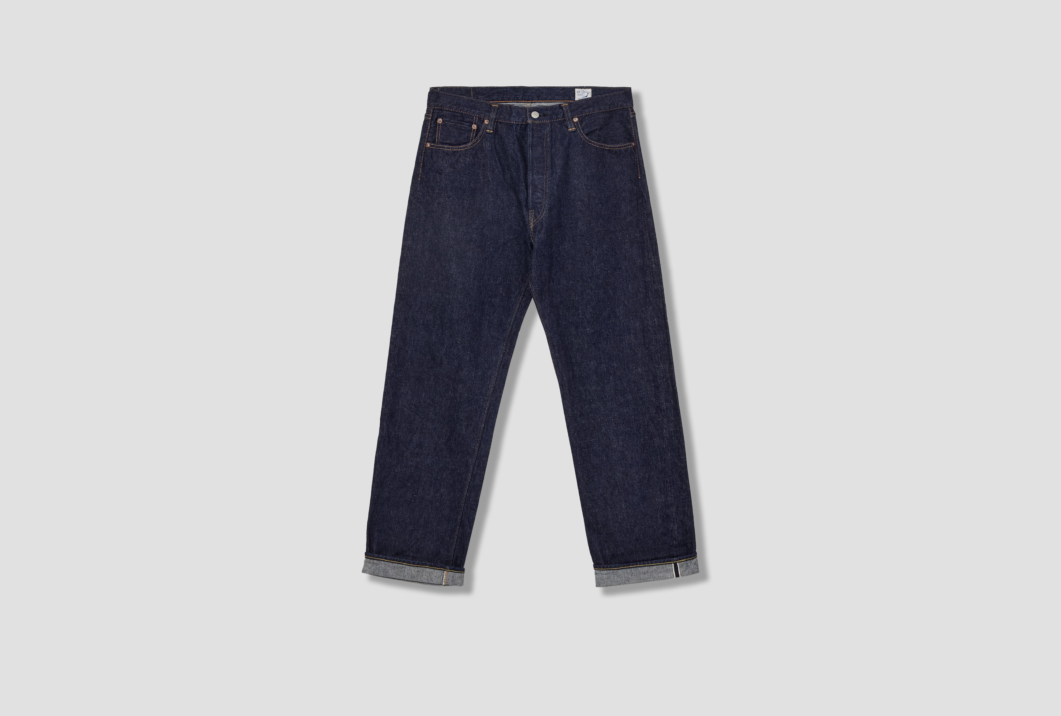 105XX THE 1950S - 13.7OZ ORIGINAL SELVEDGE DENIM / ONE WASH 01-1050XX-81 Blue