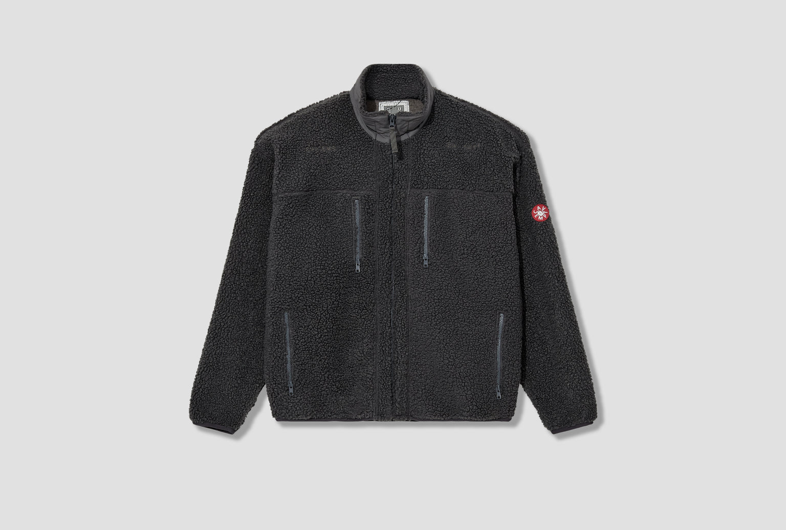 STAND COLLAR BOA ZIP UP CES28CS26 Grey