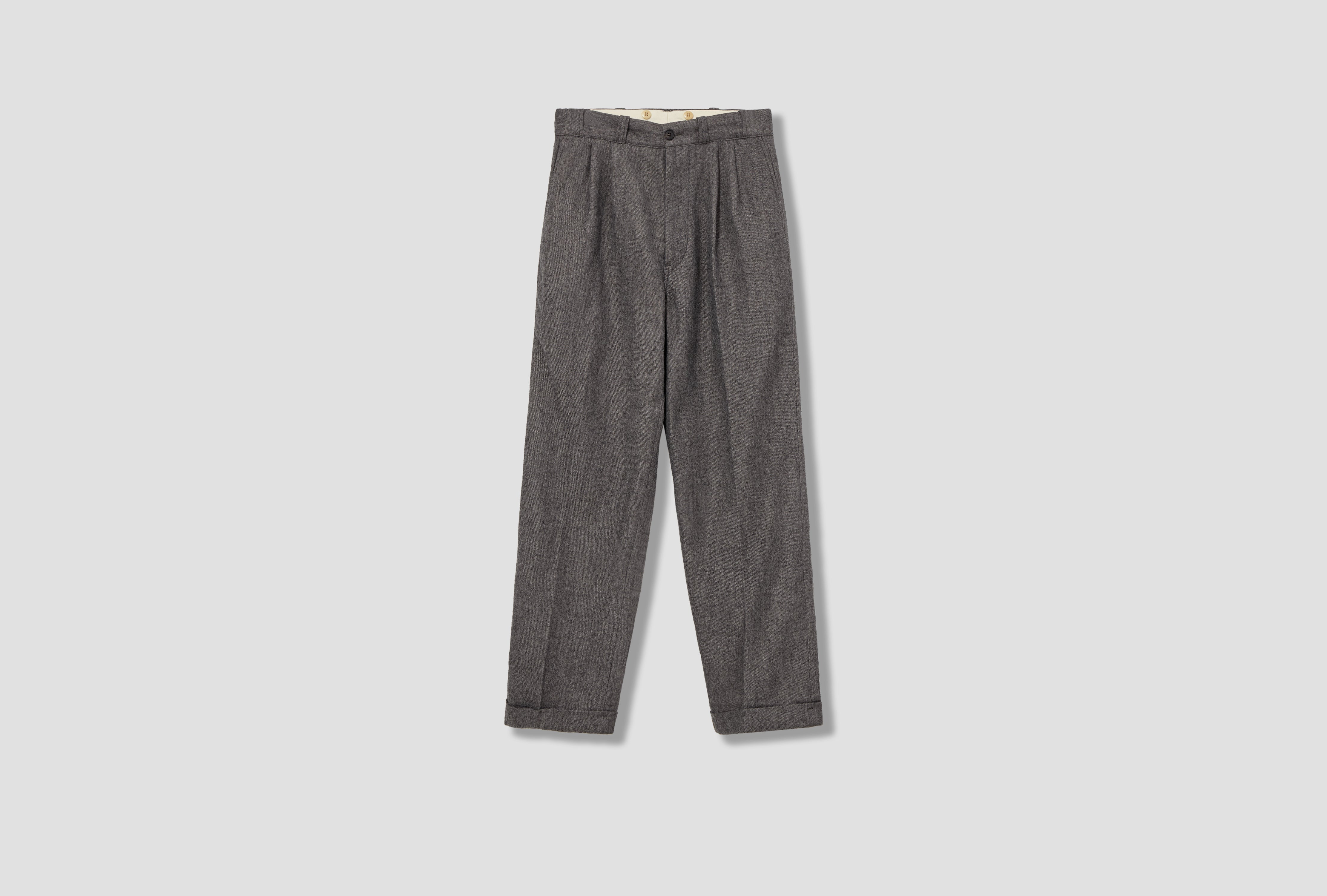 LOT.201 WORK TROUSERS - CHARCOAL TTAW25201