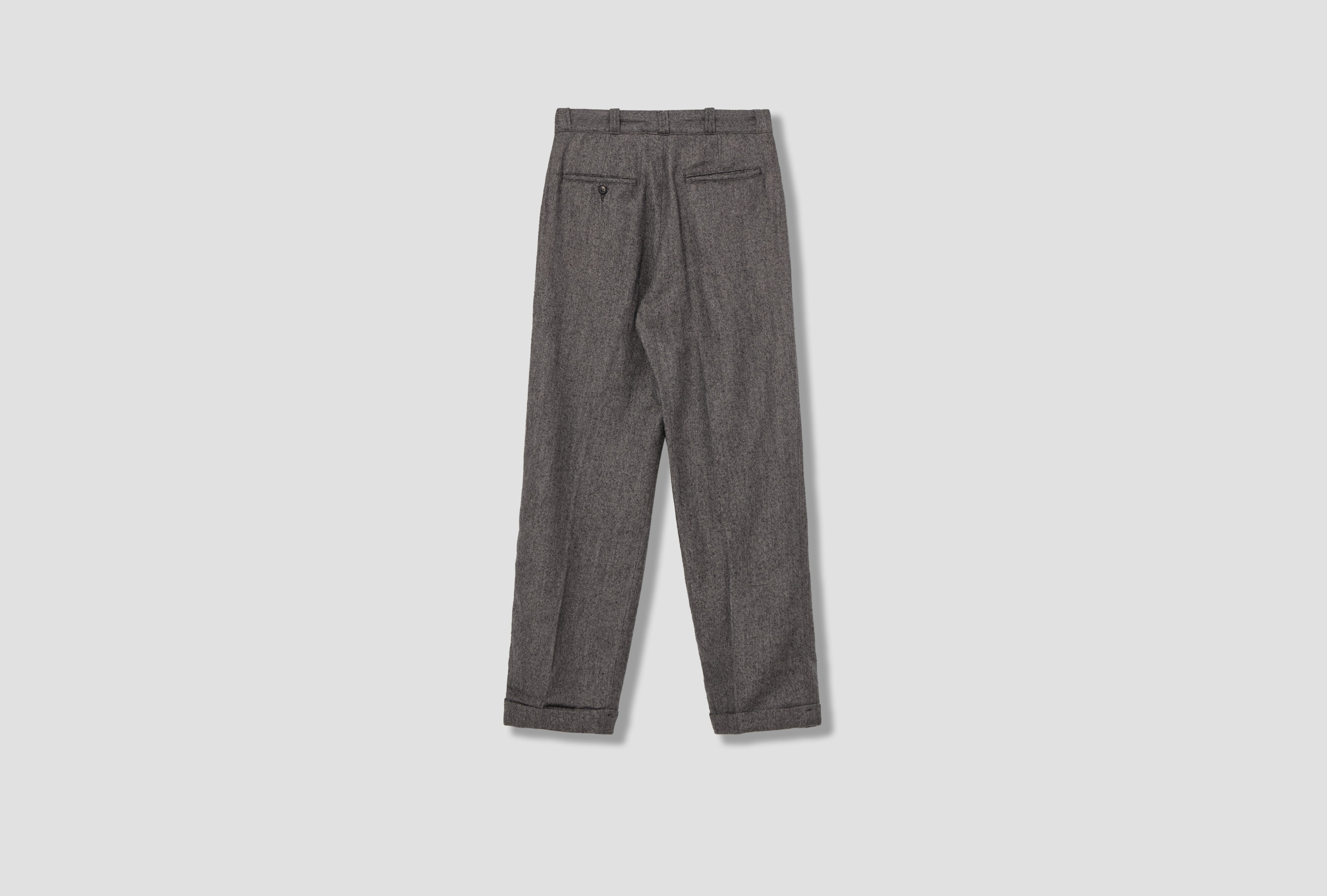 LOT.201 WORK TROUSERS - CHARCOAL TTAW25201