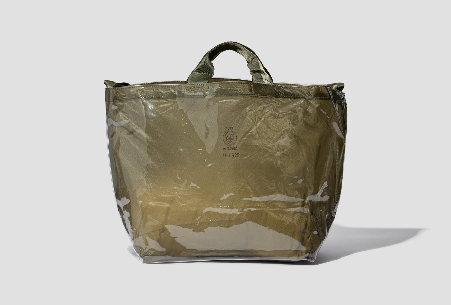 COVERED PARACHUTE SHOULDER BAG - OLIVE 504087