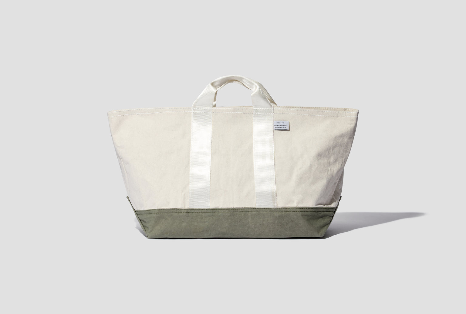 LAMINATED FABRIC X VINTAGE FABRIC BAG 504551