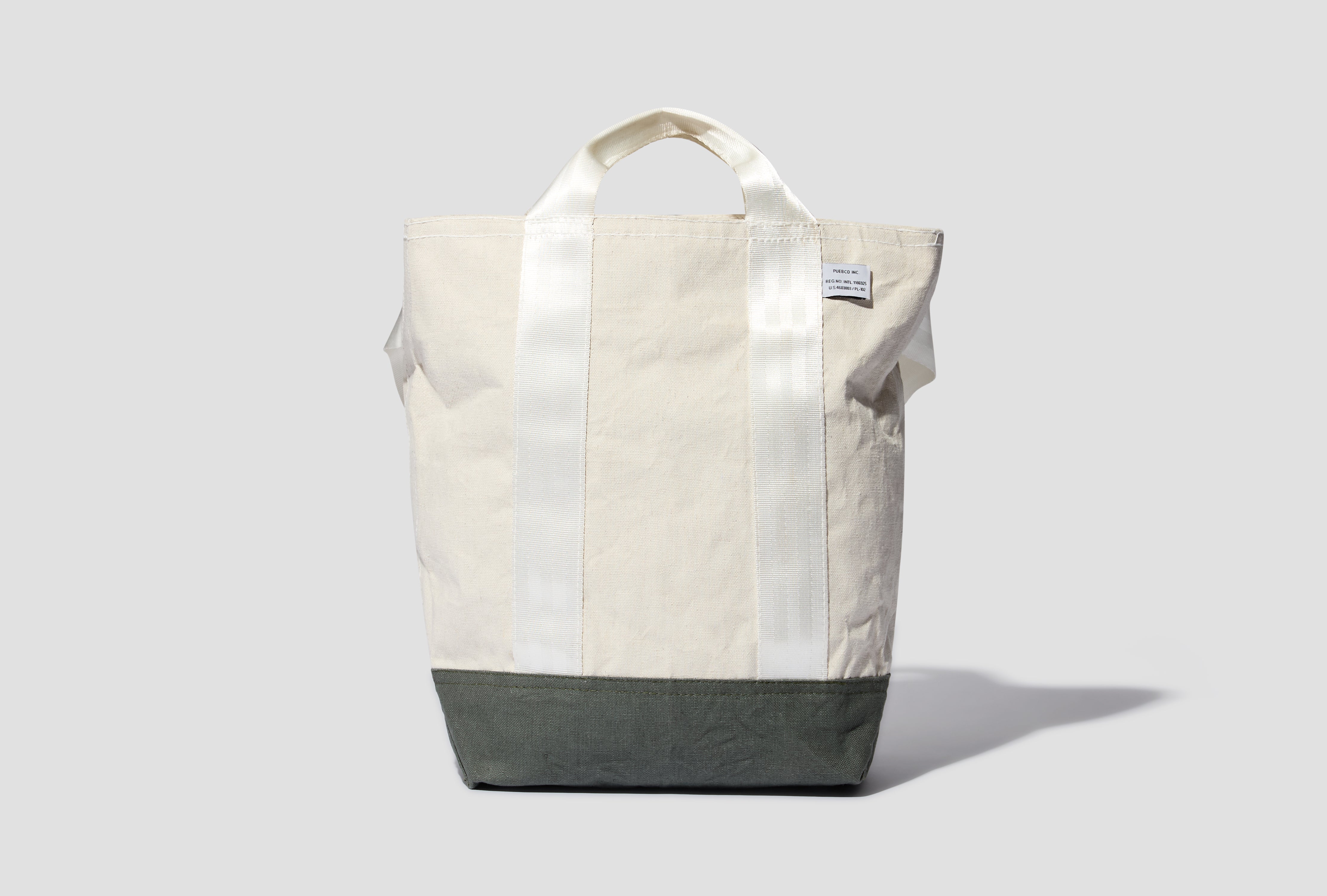 LAMINATED FABRIC X VINTAGE FABRIC BAG 504575