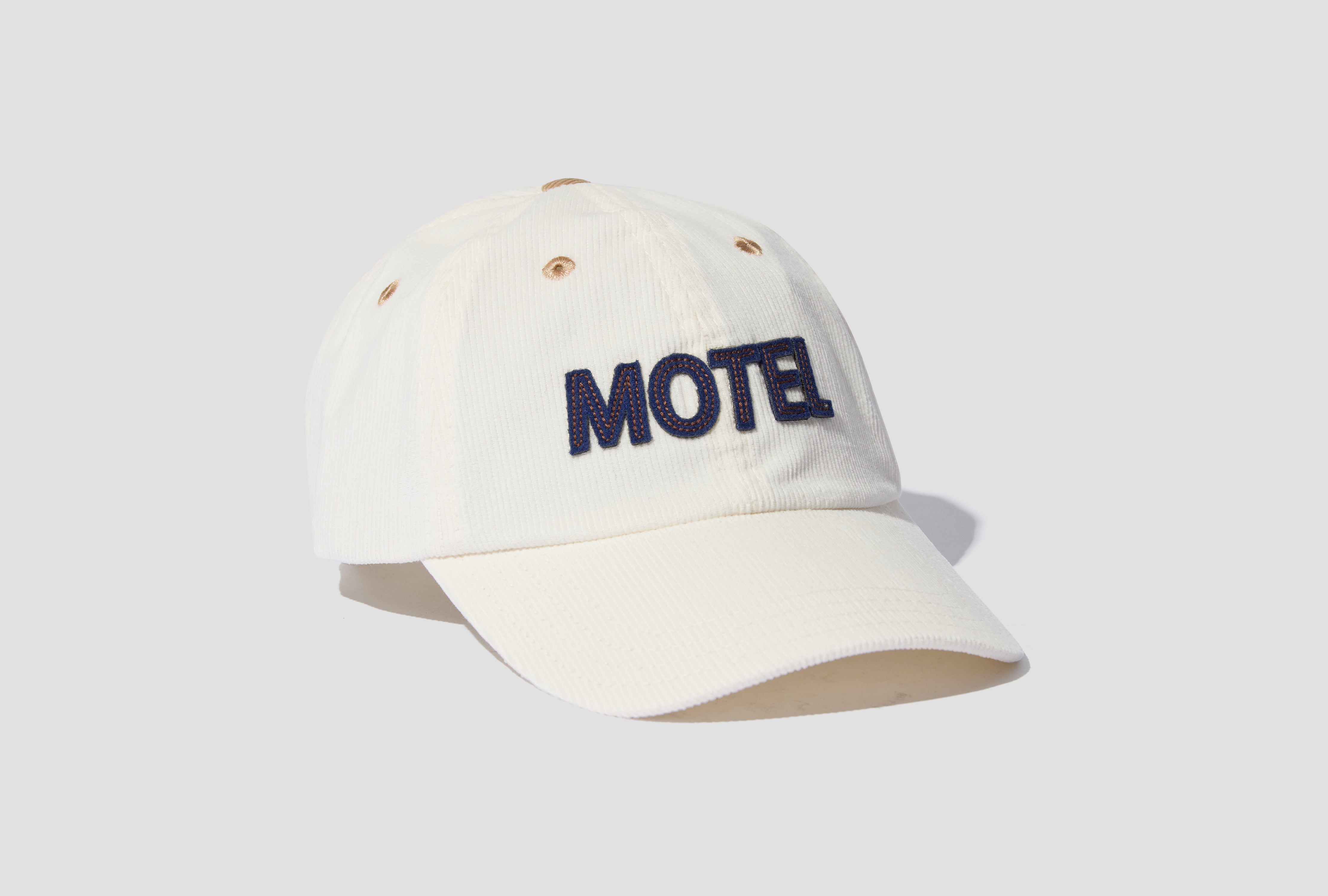 MOTEL FELT APPLIQUE BASEBALL CAP DR1AG2 25699-01 Beige