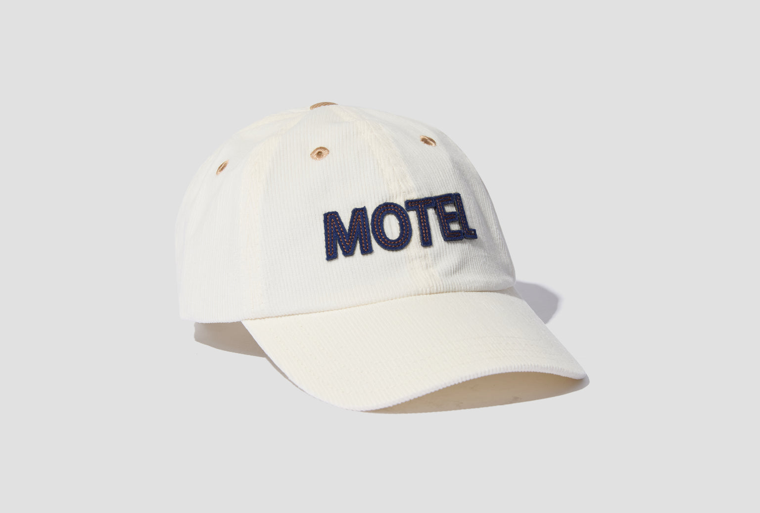 MOTEL FELT APPLIQUE BASEBALL CAP DR1AG2 25699-01 Beige