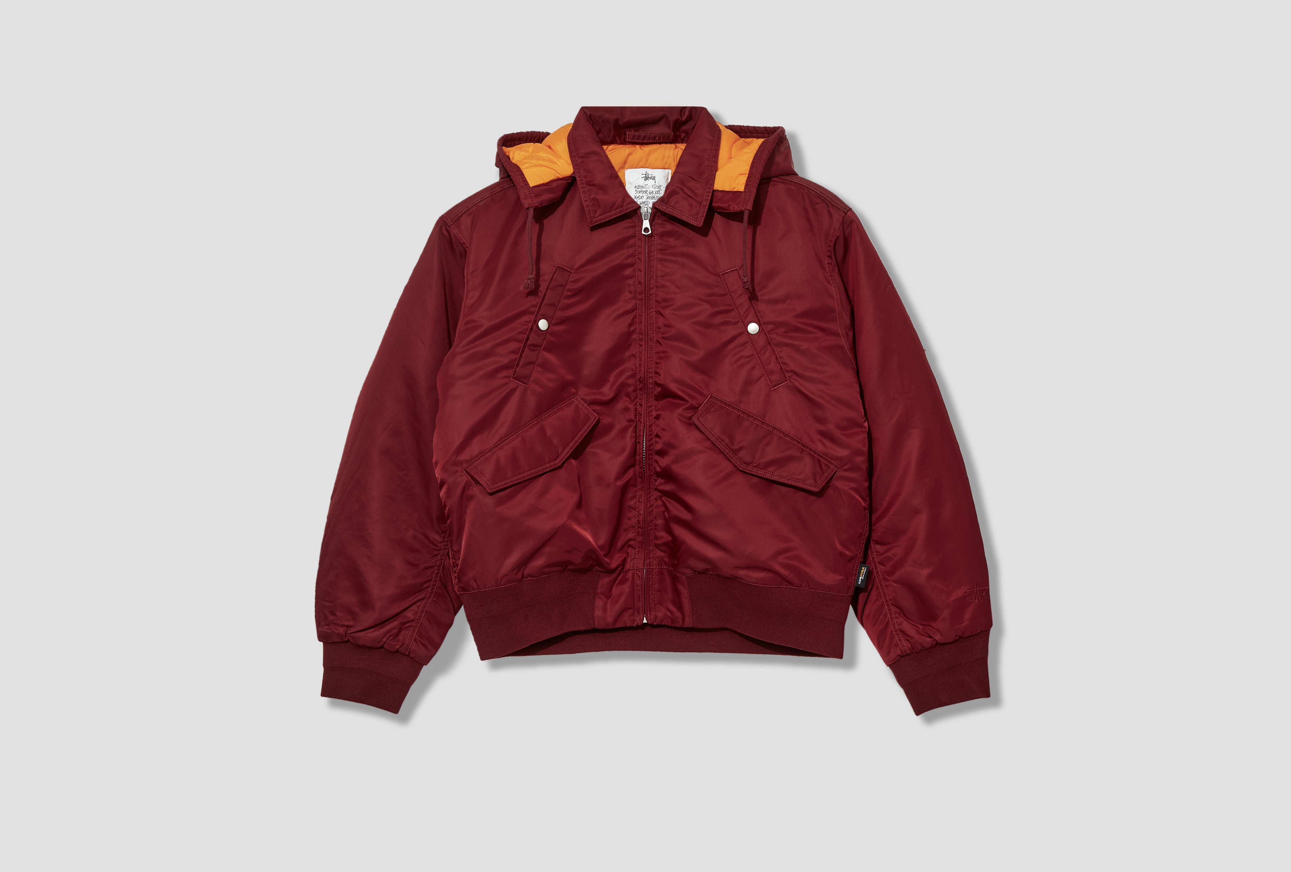FLIGHT BOMBER 115865 Burgundy