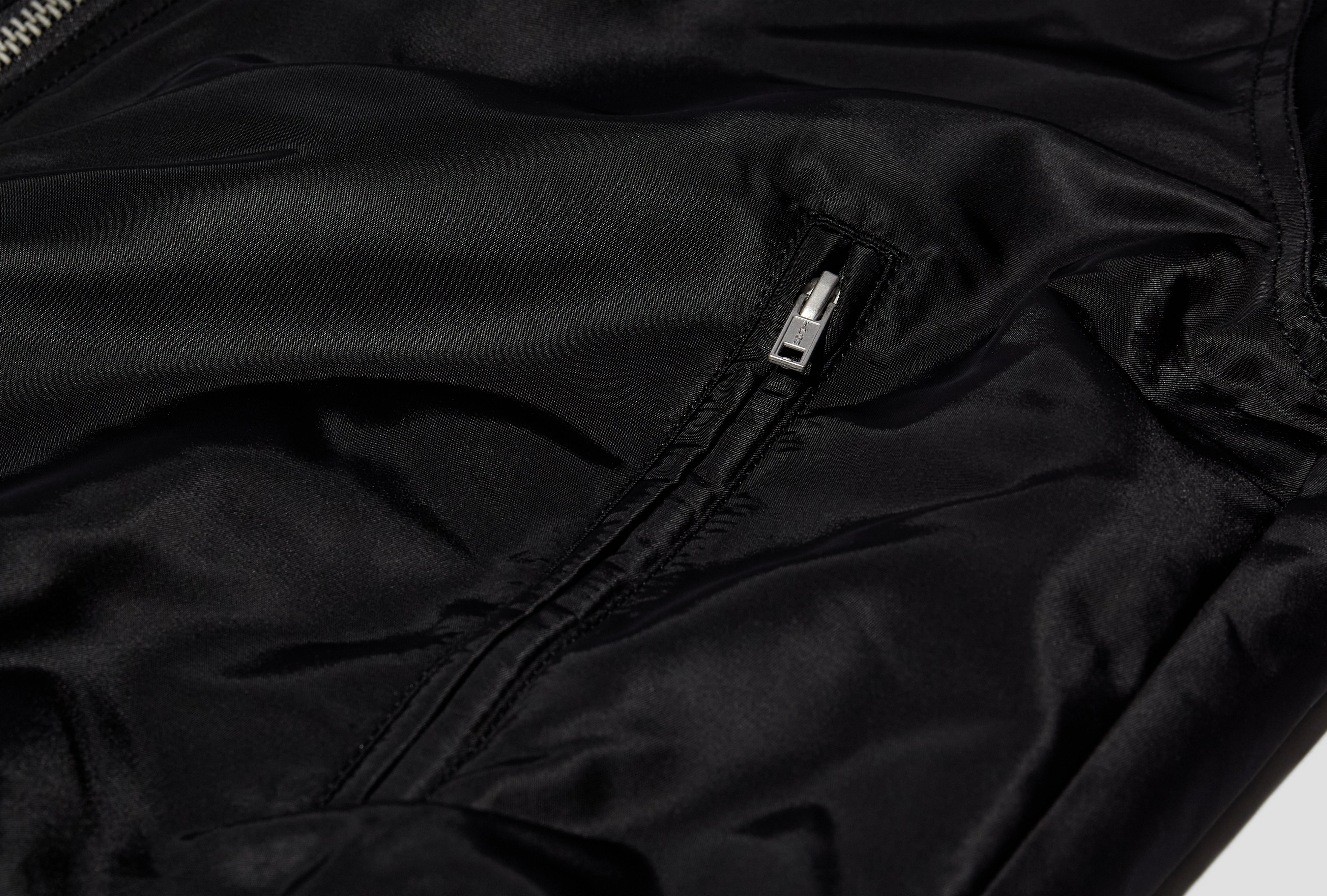 PILE LINED ZIP JACKET 115887 Black