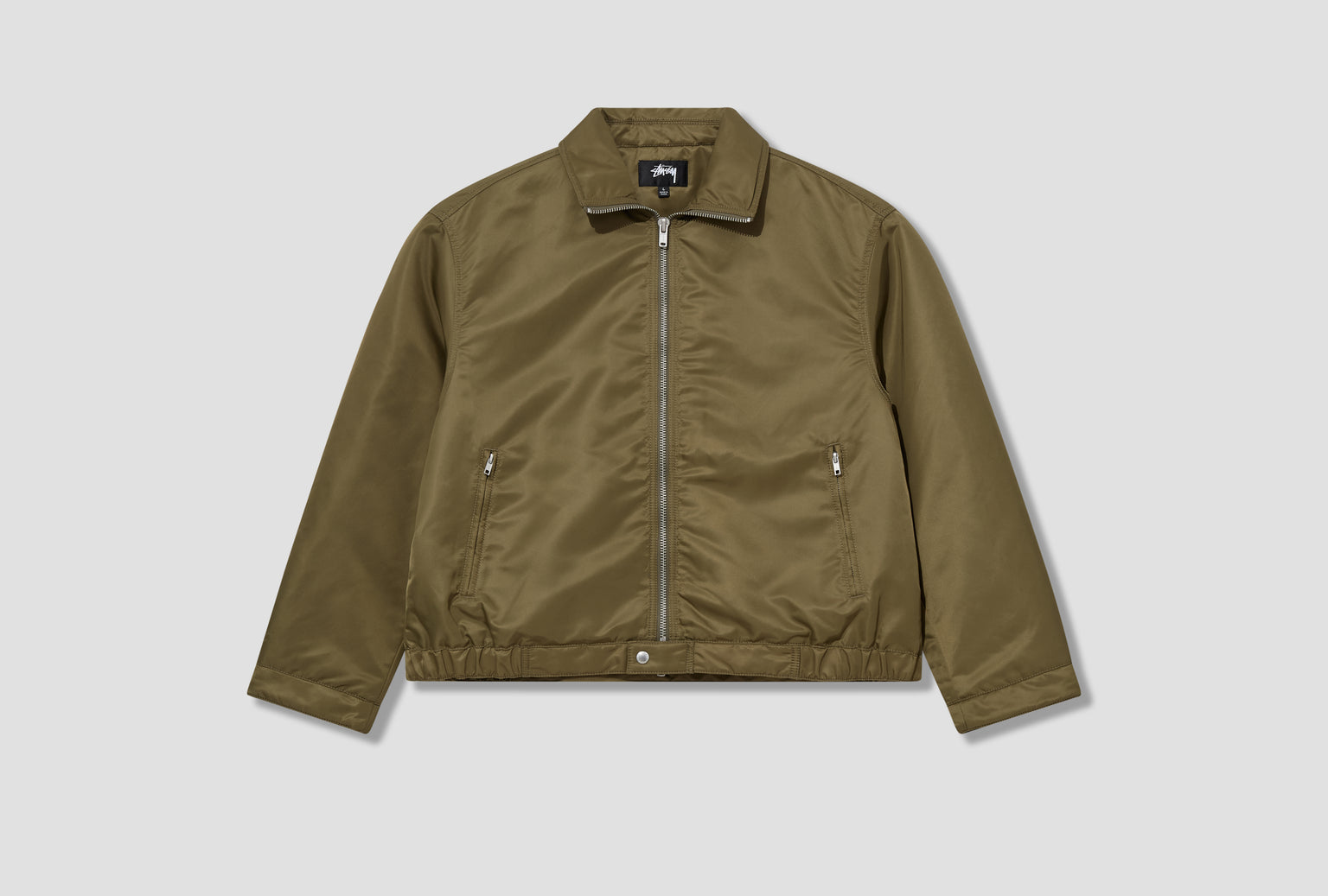 PILE LINED ZIP JACKET 115887 Olive