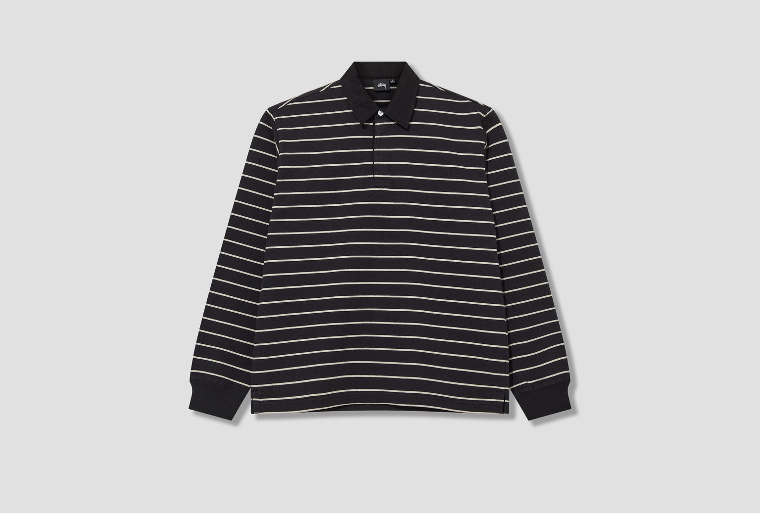 PIN STRIPED RUGBY 1140372 Black
