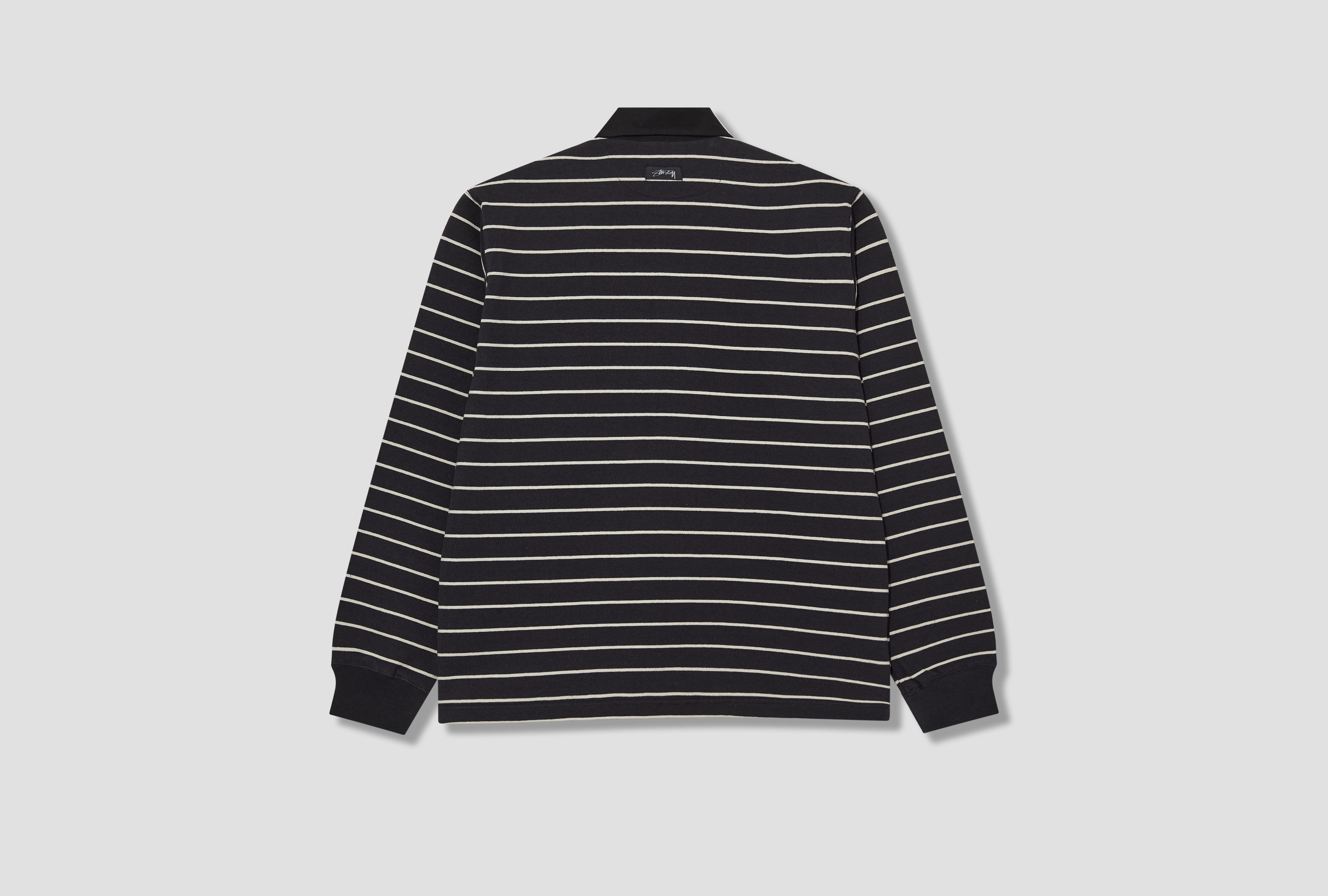 PIN STRIPED RUGBY 1140372 Black