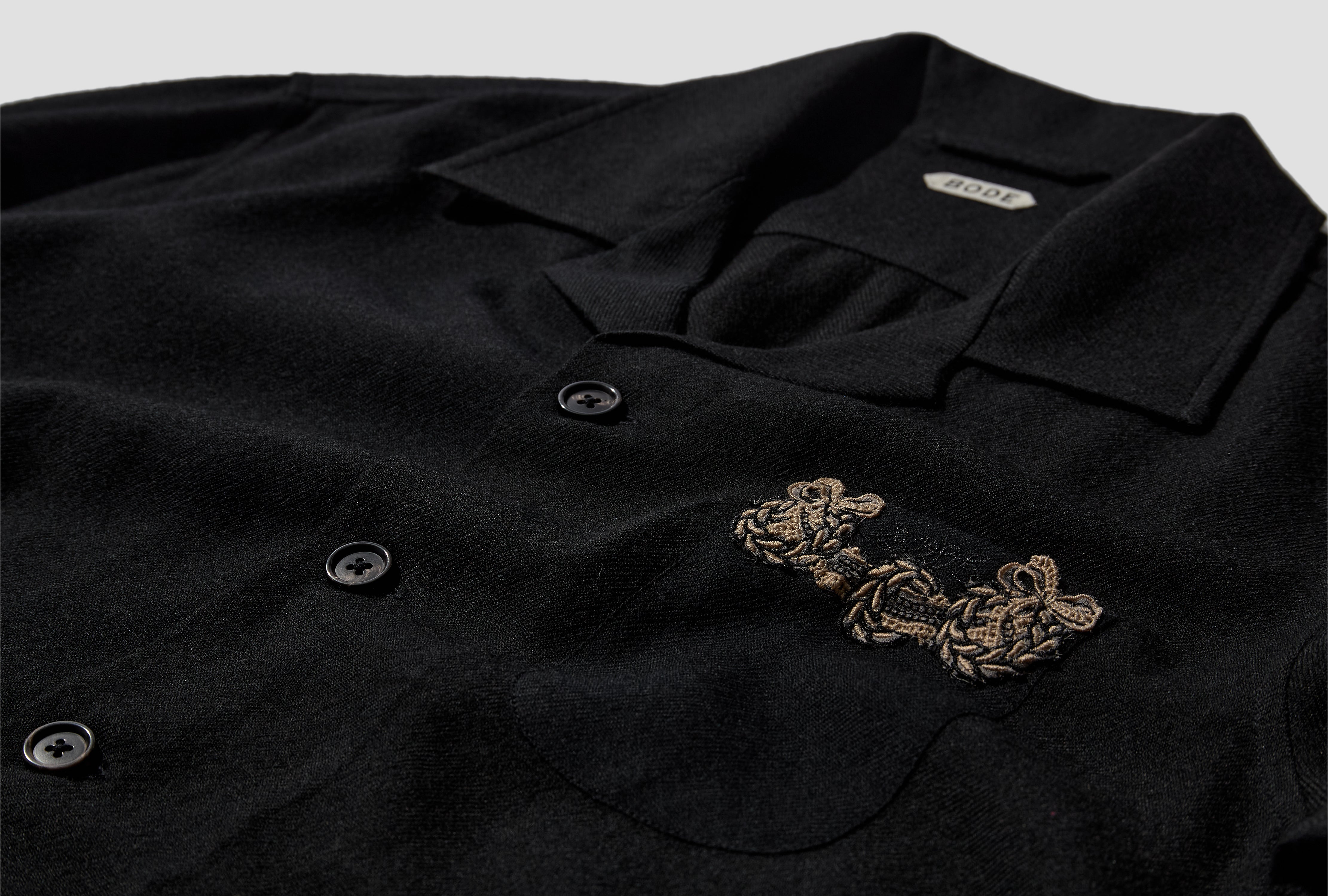 LAURELIST OVERSHIRT MRF25SH031 Black